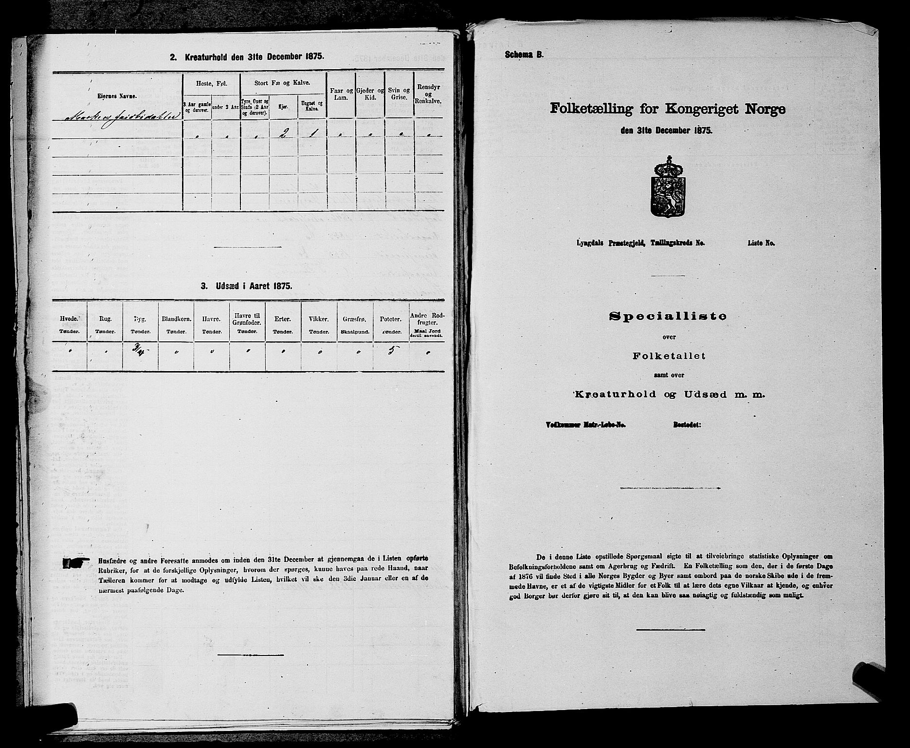 SAKO, Folketelling 1875 for 0830P Nissedal prestegjeld, 1875, s. 277