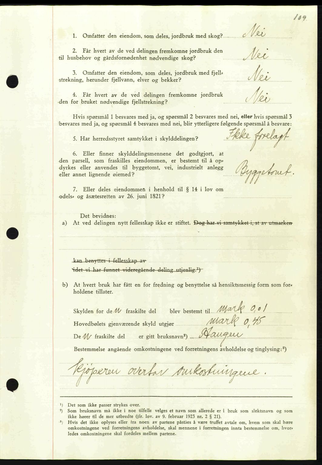 Nordmøre sorenskriveri, SAT/A-4132/1/2/2Ca: Pantebok nr. A89, 1940-1941, Dagboknr: 1982/1940