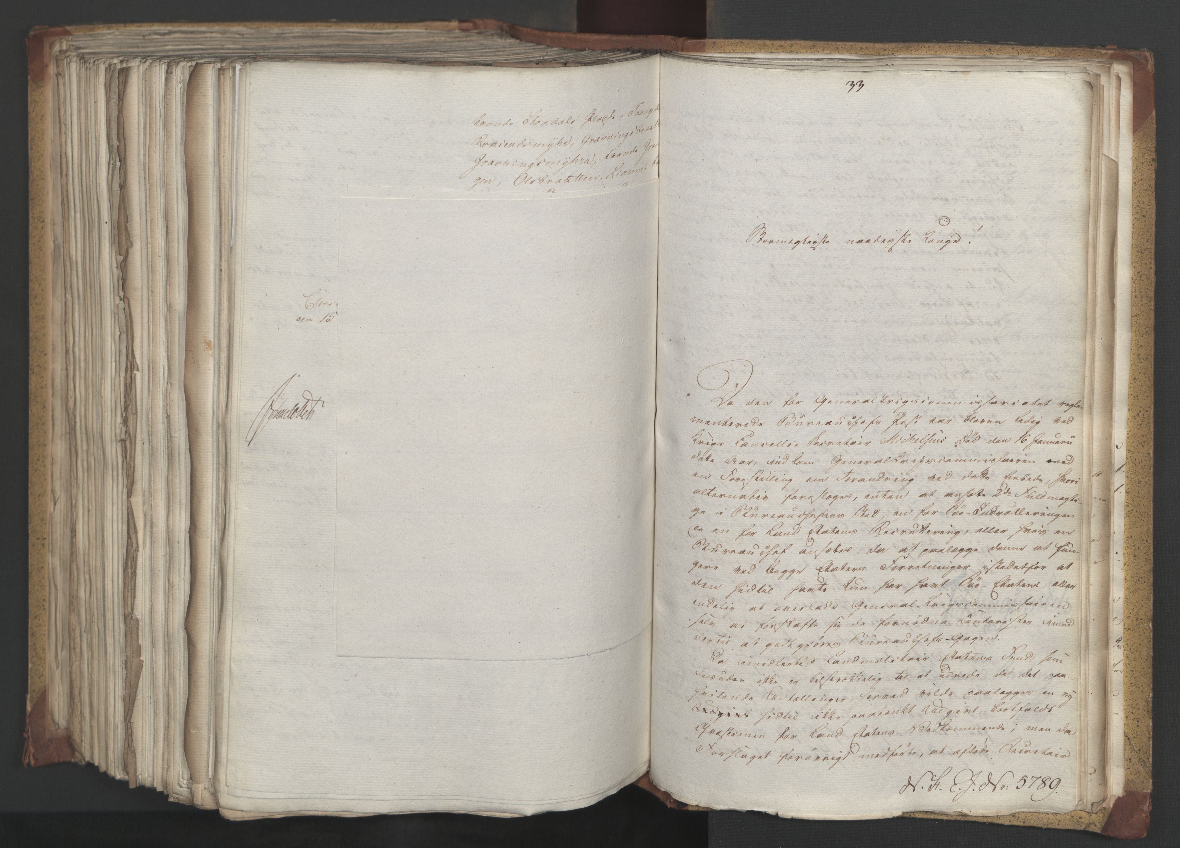 Statsrådsavdelingen i Stockholm, AV/RA-S-1003/D/Da/L0029: Regjeringsinnstillinger nr. 5587-5799, 1822, s. 482