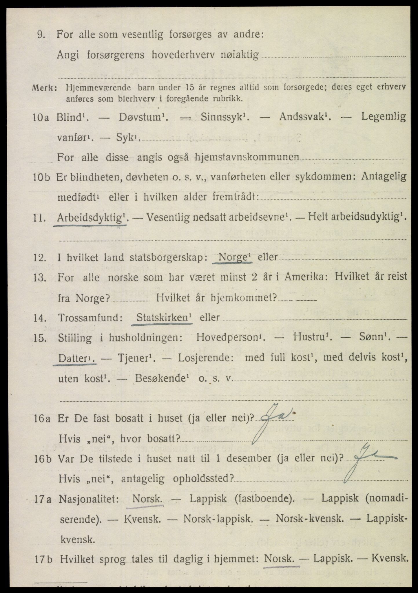 SAT, Folketelling 1920 for 1730 Røra herred, 1920, s. 1578