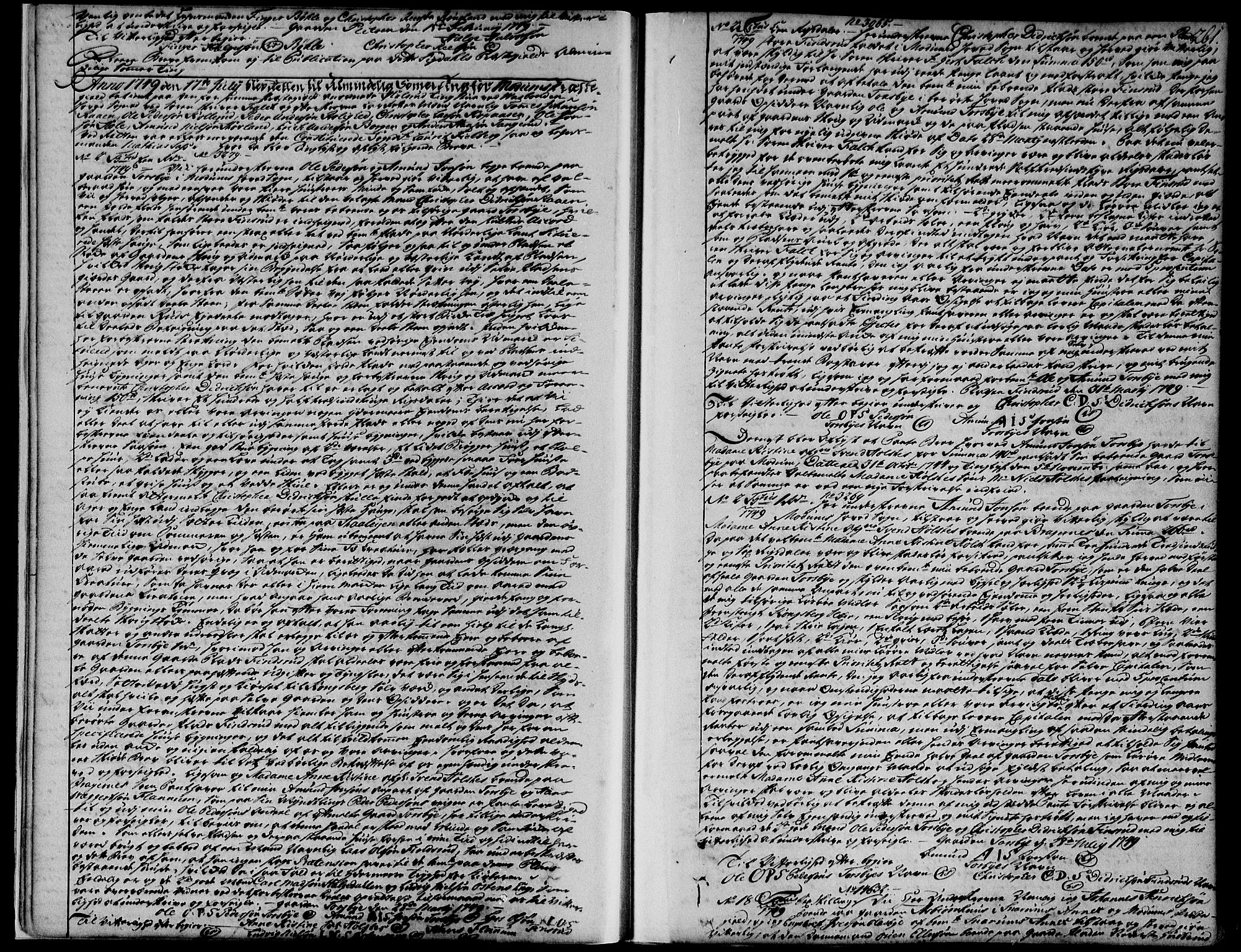 Eiker, Modum og Sigdal sorenskriveri, SAKO/A-123/G/Ga/Gaa/L0002c: Pantebok nr. I 2c, 1749-1752, s. 261