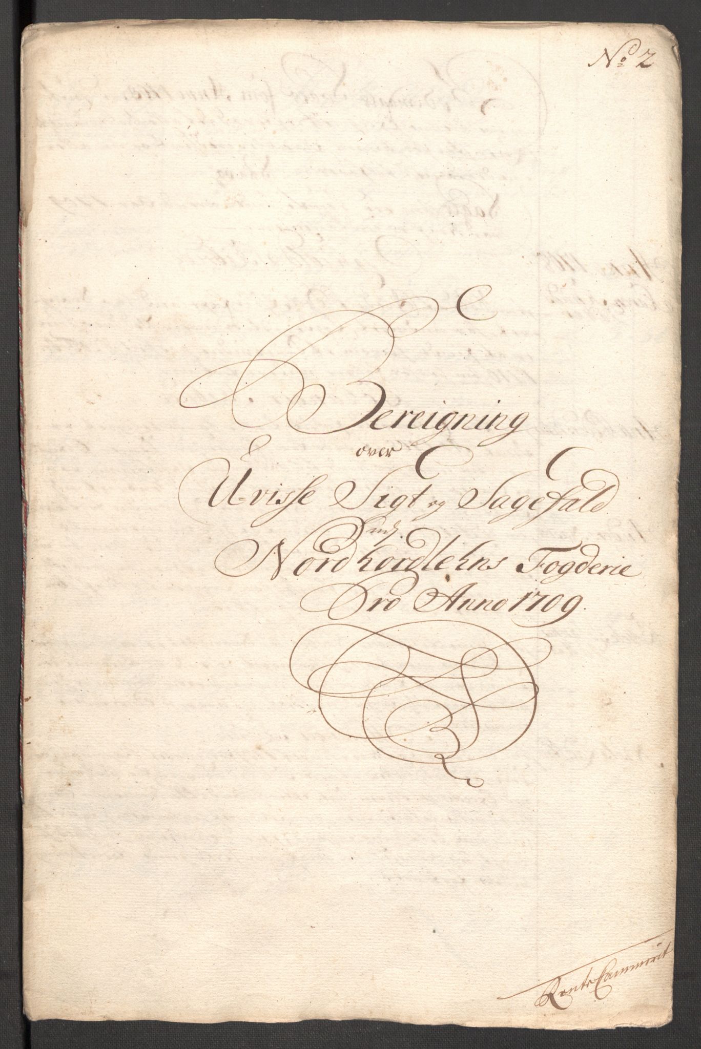 Rentekammeret inntil 1814, Reviderte regnskaper, Fogderegnskap, RA/EA-4092/R51/L3190: Fogderegnskap Nordhordland og Voss, 1709, s. 32