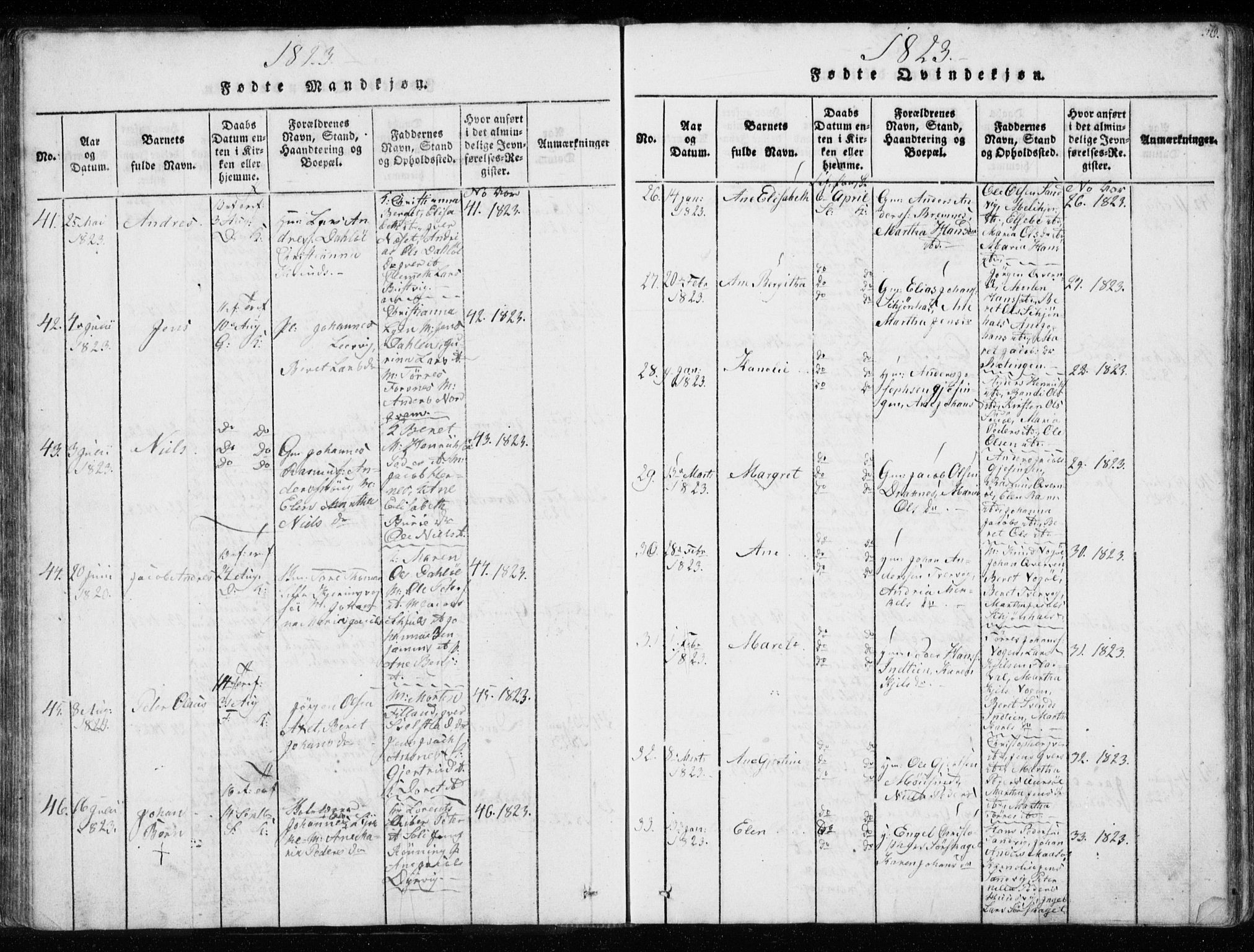Ministerialprotokoller, klokkerbøker og fødselsregistre - Sør-Trøndelag, SAT/A-1456/634/L0527: Ministerialbok nr. 634A03, 1818-1826, s. 56
