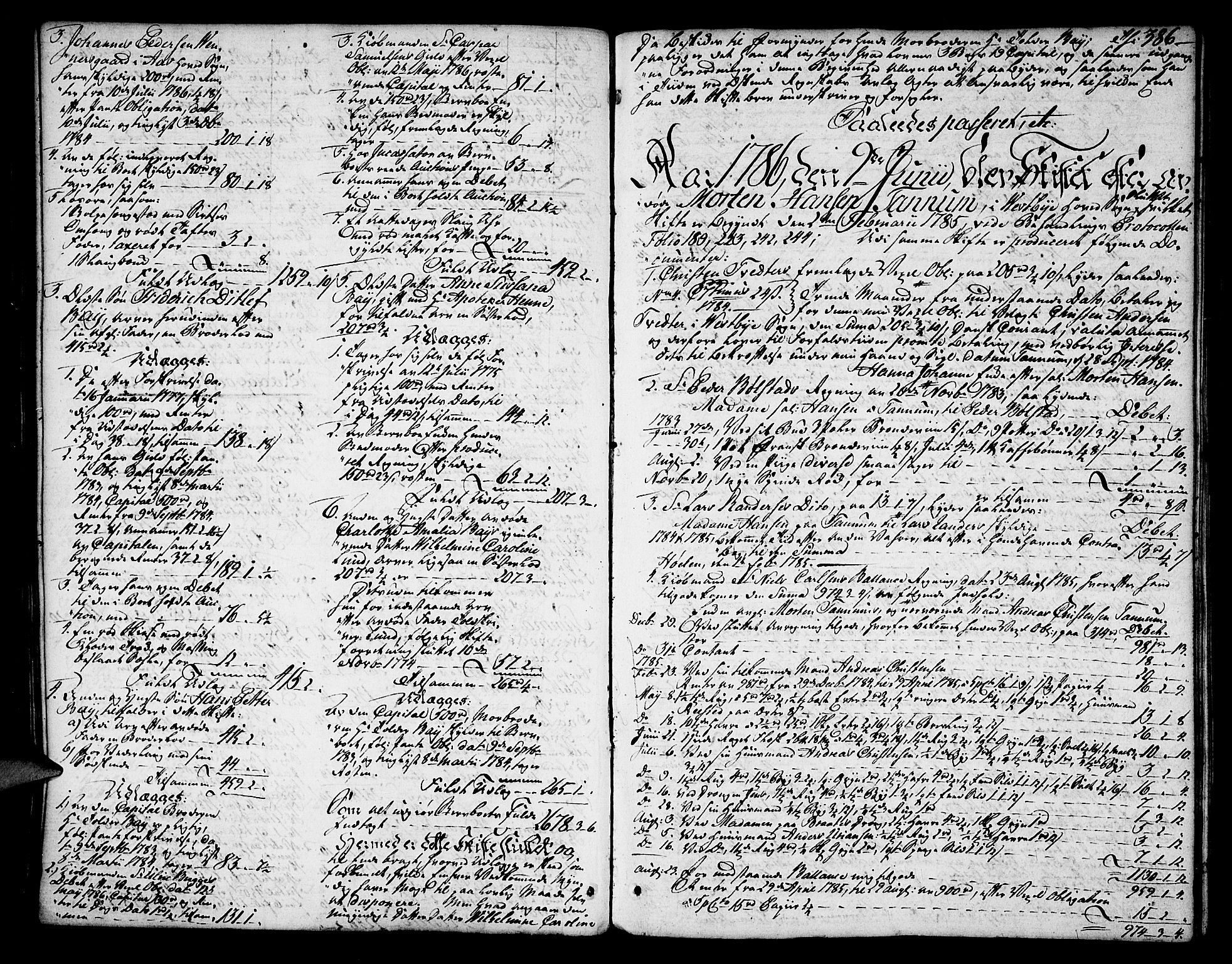 Follo sorenskriveri, AV/SAO-A-10274/H/Hb/L0008: Skifteprotokoll, 1775-1788, s. 385b-386a