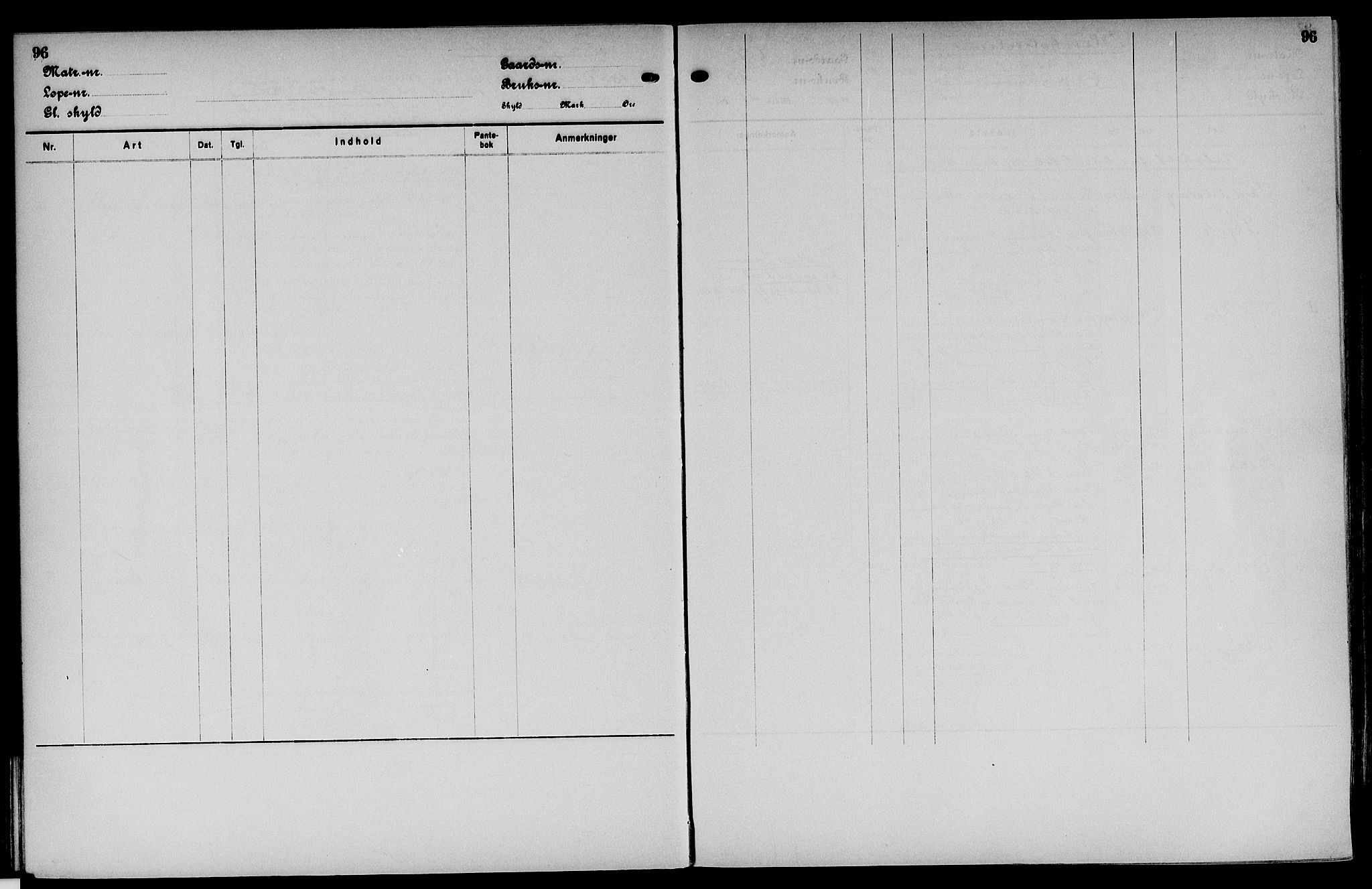 Vinger og Odal sorenskriveri, SAH/TING-022/H/Ha/Hac/Hacc/L0011: Panteregister nr. 3.11, 1923, s. 96