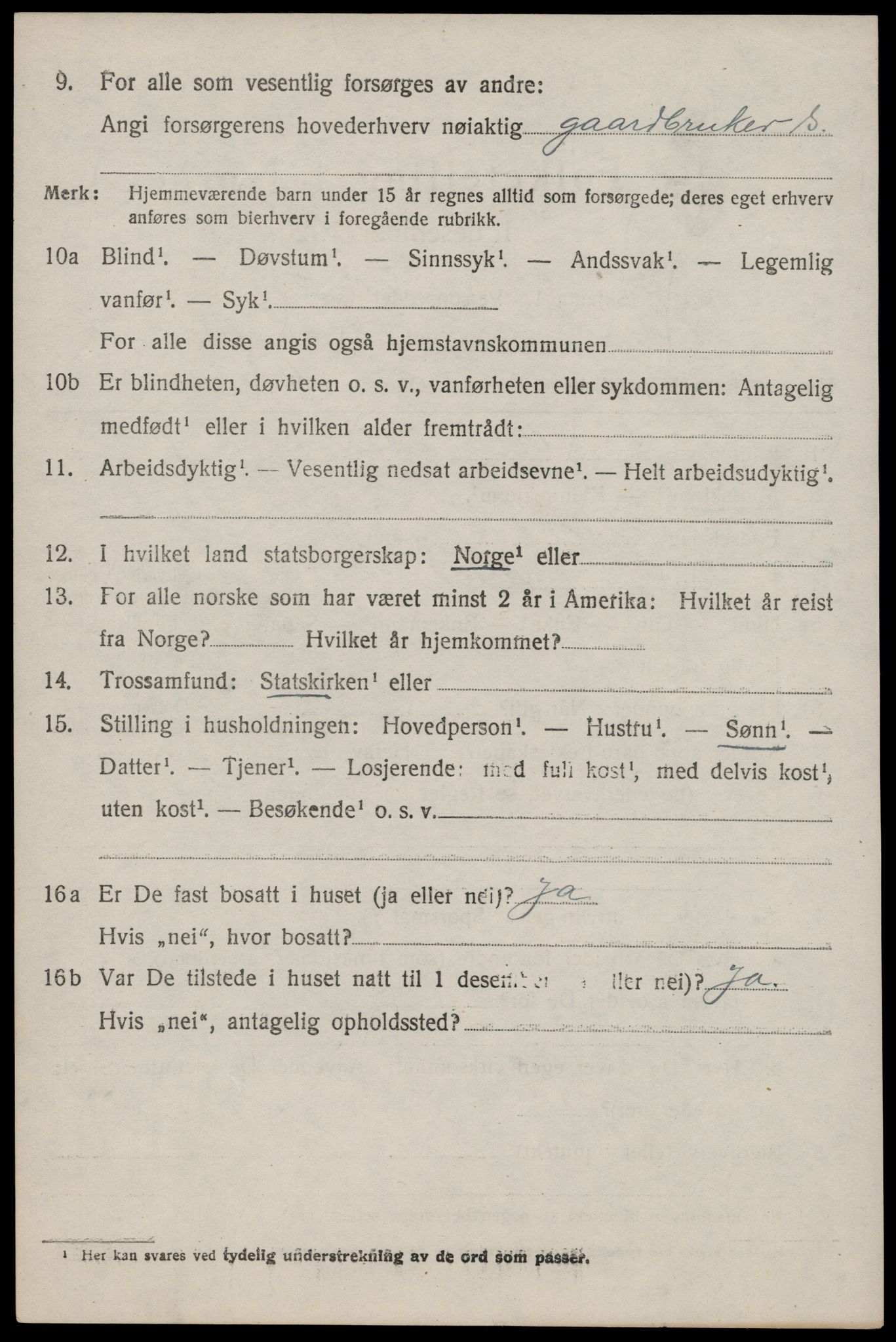 SAST, Folketelling 1920 for 1153 Skåre herred, 1920, s. 1465