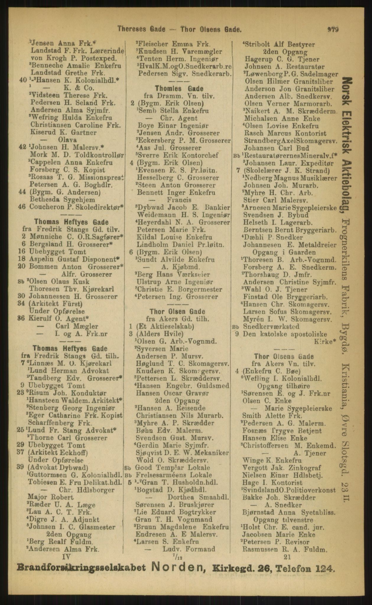 Kristiania/Oslo adressebok, PUBL/-, 1899, s. 979