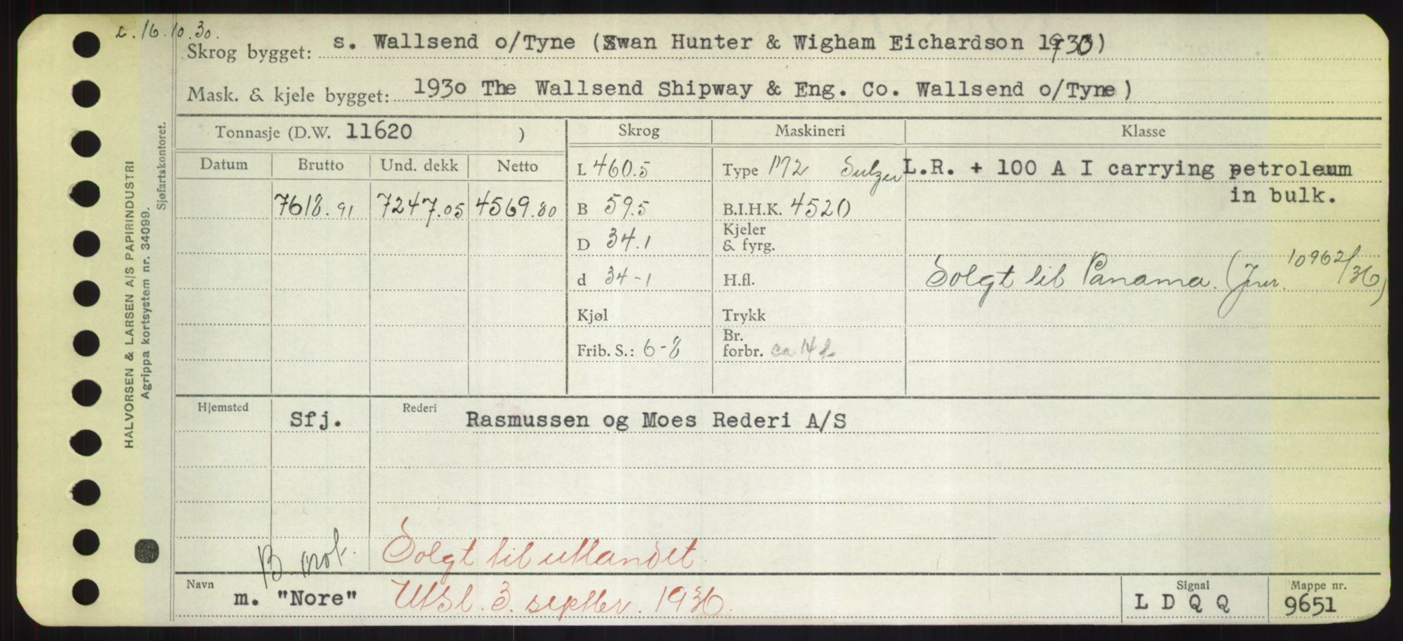 Sjøfartsdirektoratet med forløpere, Skipsmålingen, AV/RA-S-1627/H/Hd/L0026: Fartøy, N-Norhol, s. 597