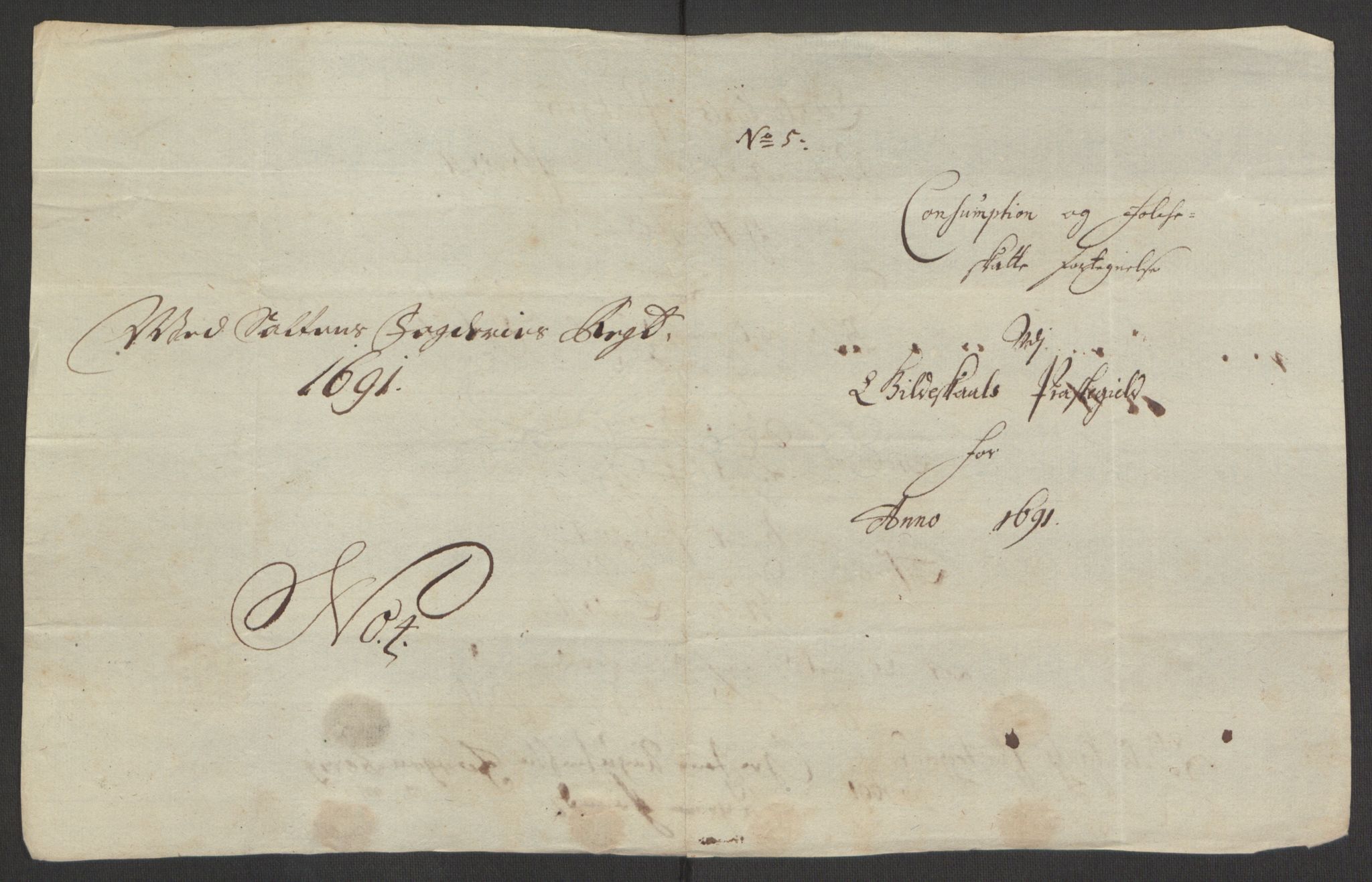 Rentekammeret inntil 1814, Reviderte regnskaper, Fogderegnskap, RA/EA-4092/R66/L4577: Fogderegnskap Salten, 1691-1693, s. 78