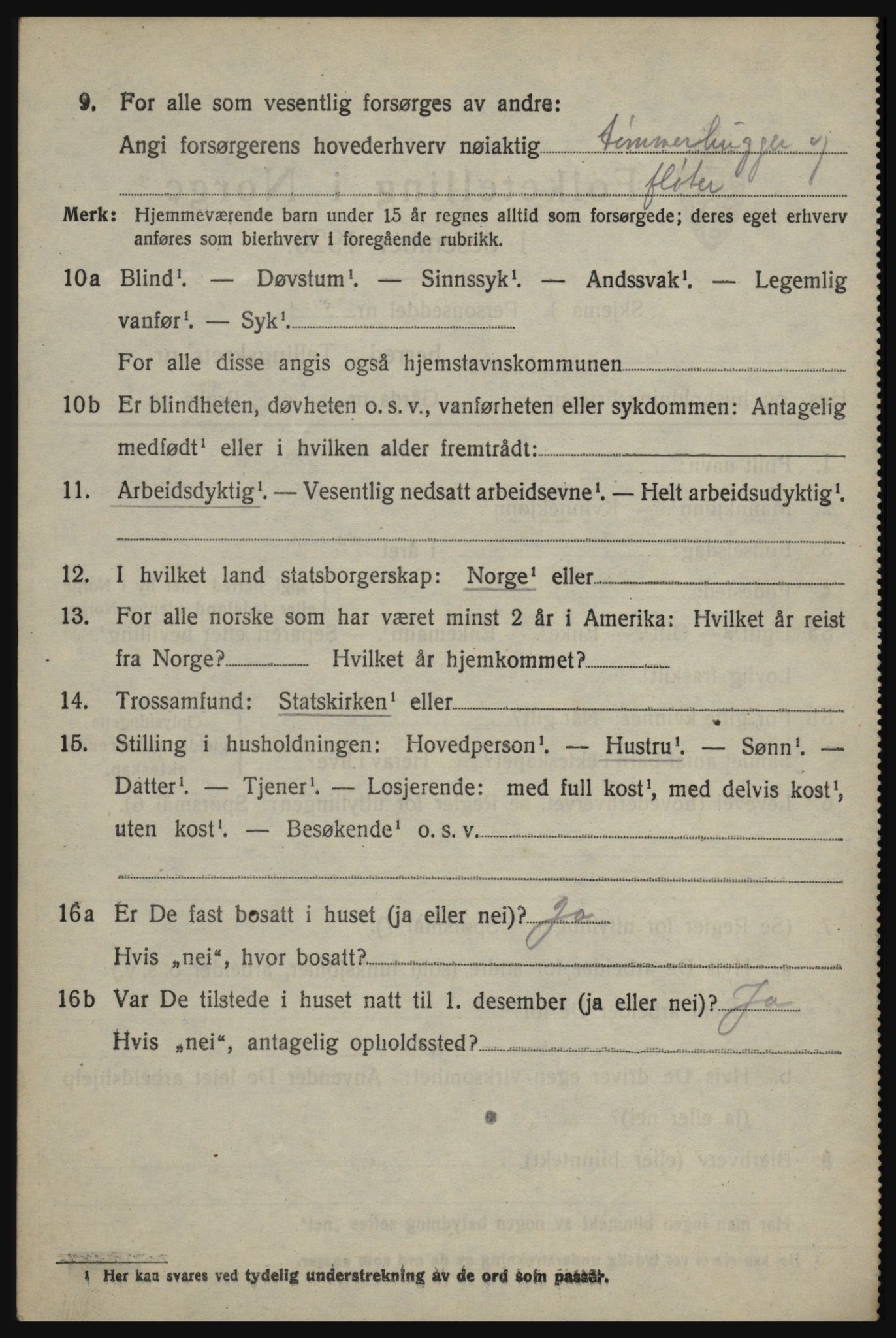 SAO, Folketelling 1920 for 0119 Øymark herred, 1920, s. 4186