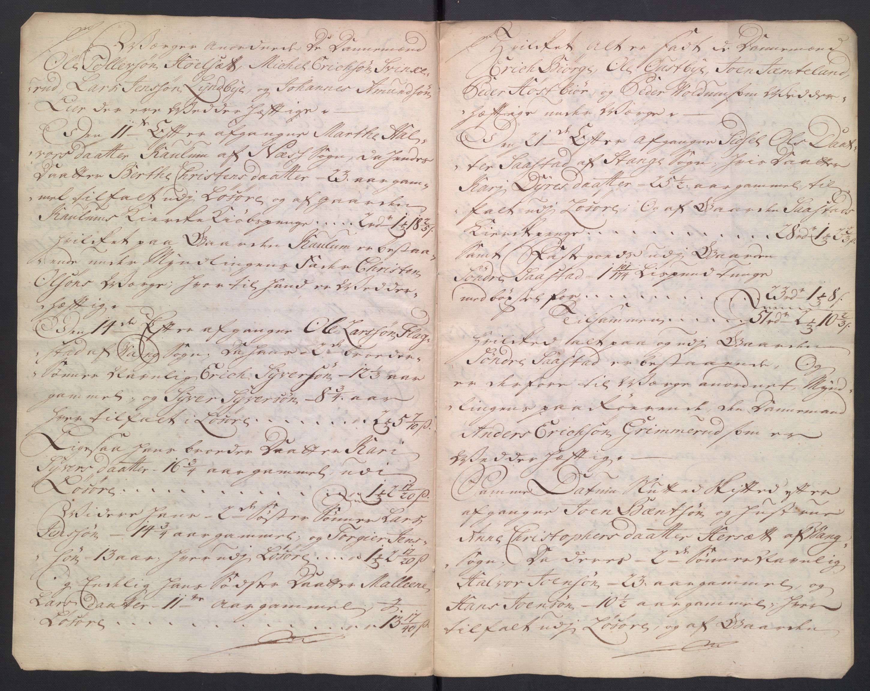 Kristiania stiftamt, AV/SAO-A-10386/E/Ed/Edp/L0004: Sorenskrivere, 1743-1750, s. 6