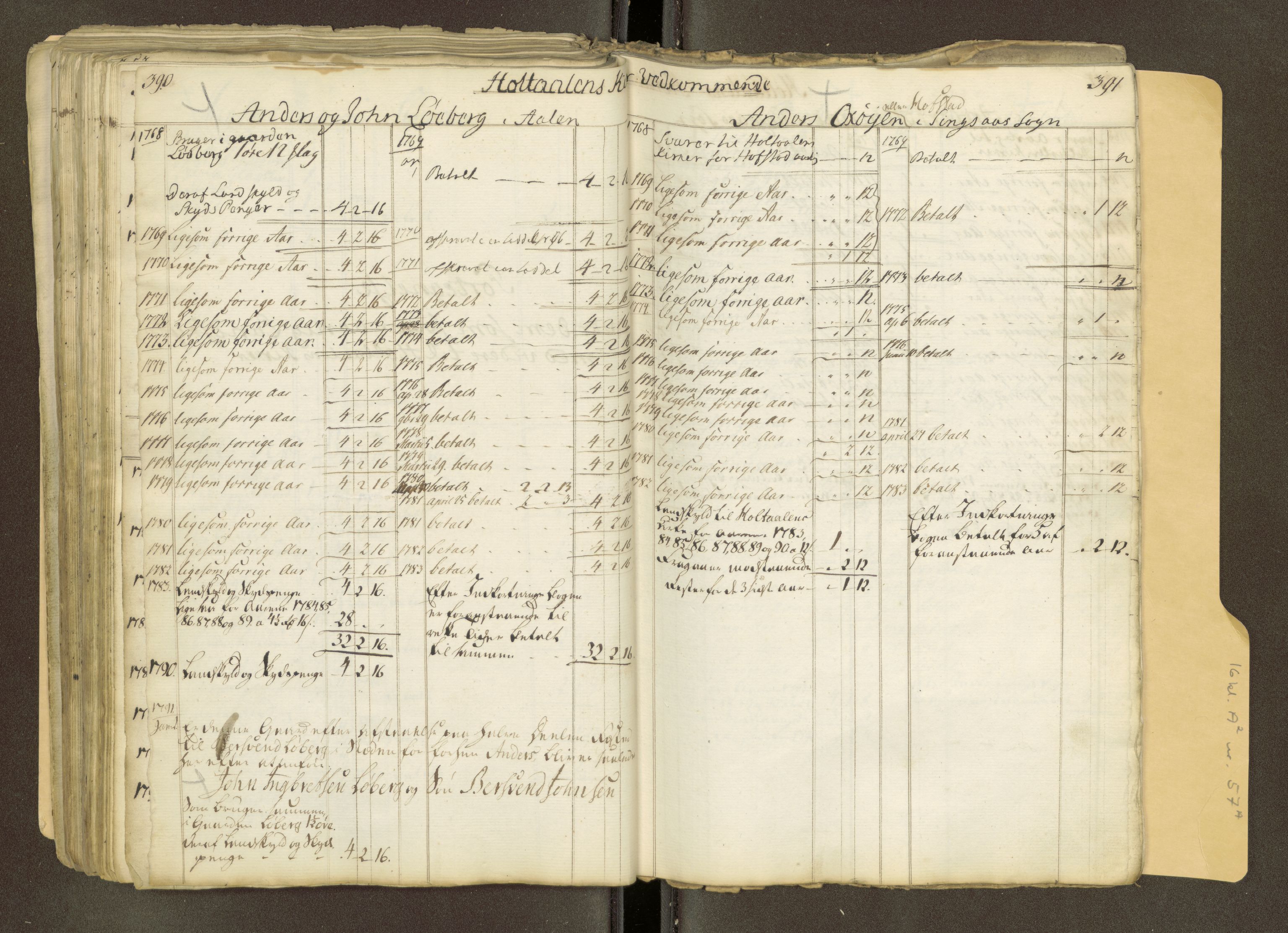 Røros kobberverk, AV/SAT-PA-0211/1/16/16A2/L0018: Jordegodset i det hele vedkommende, 1739-1828, s. 211