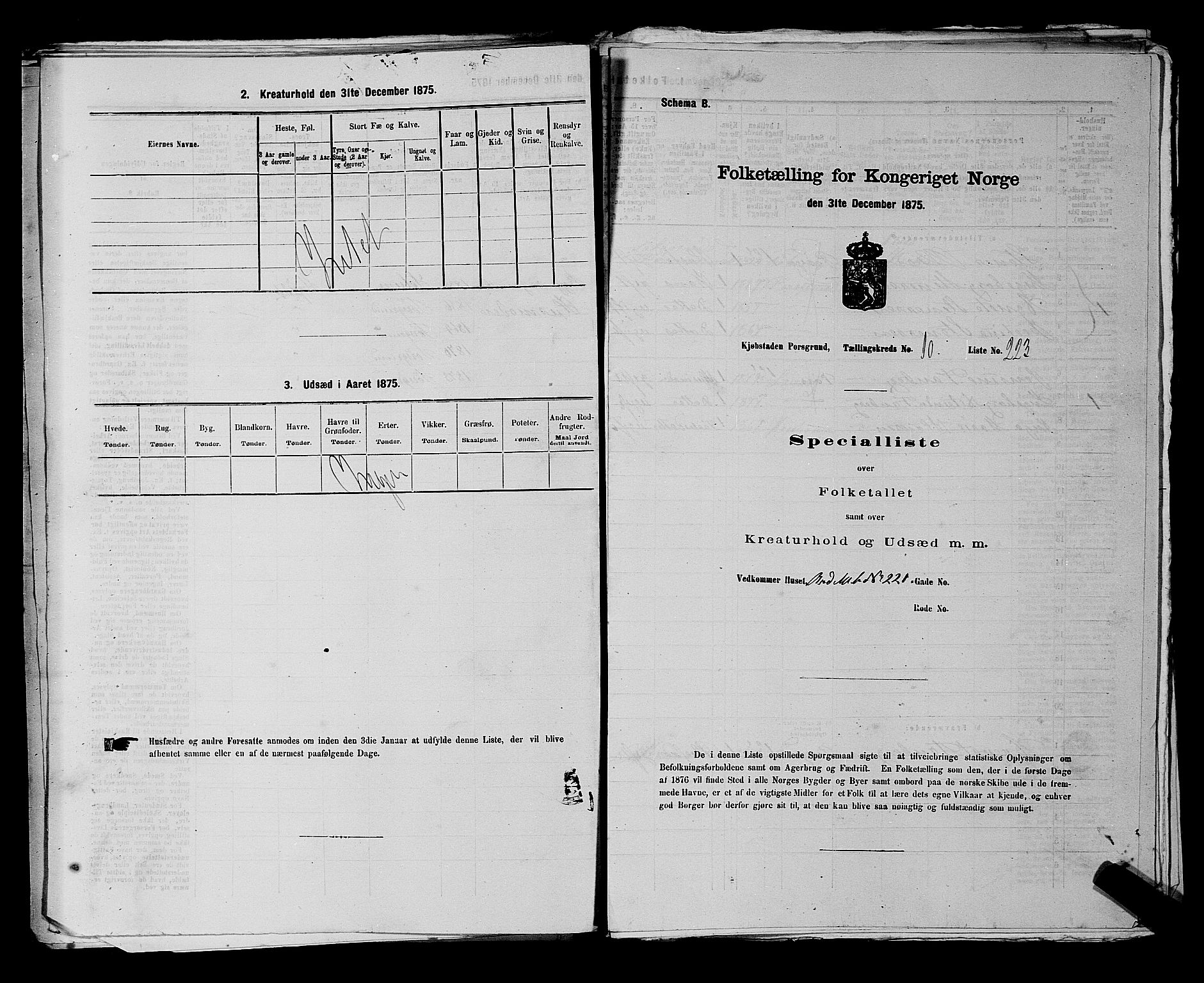 SAKO, Folketelling 1875 for 0805P Porsgrunn prestegjeld, 1875, s. 514