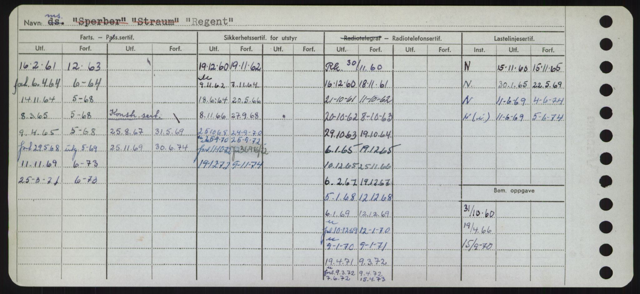 Sjøfartsdirektoratet med forløpere, Skipsmålingen, RA/S-1627/H/Hd/L0030: Fartøy, Q-Riv, s. 326