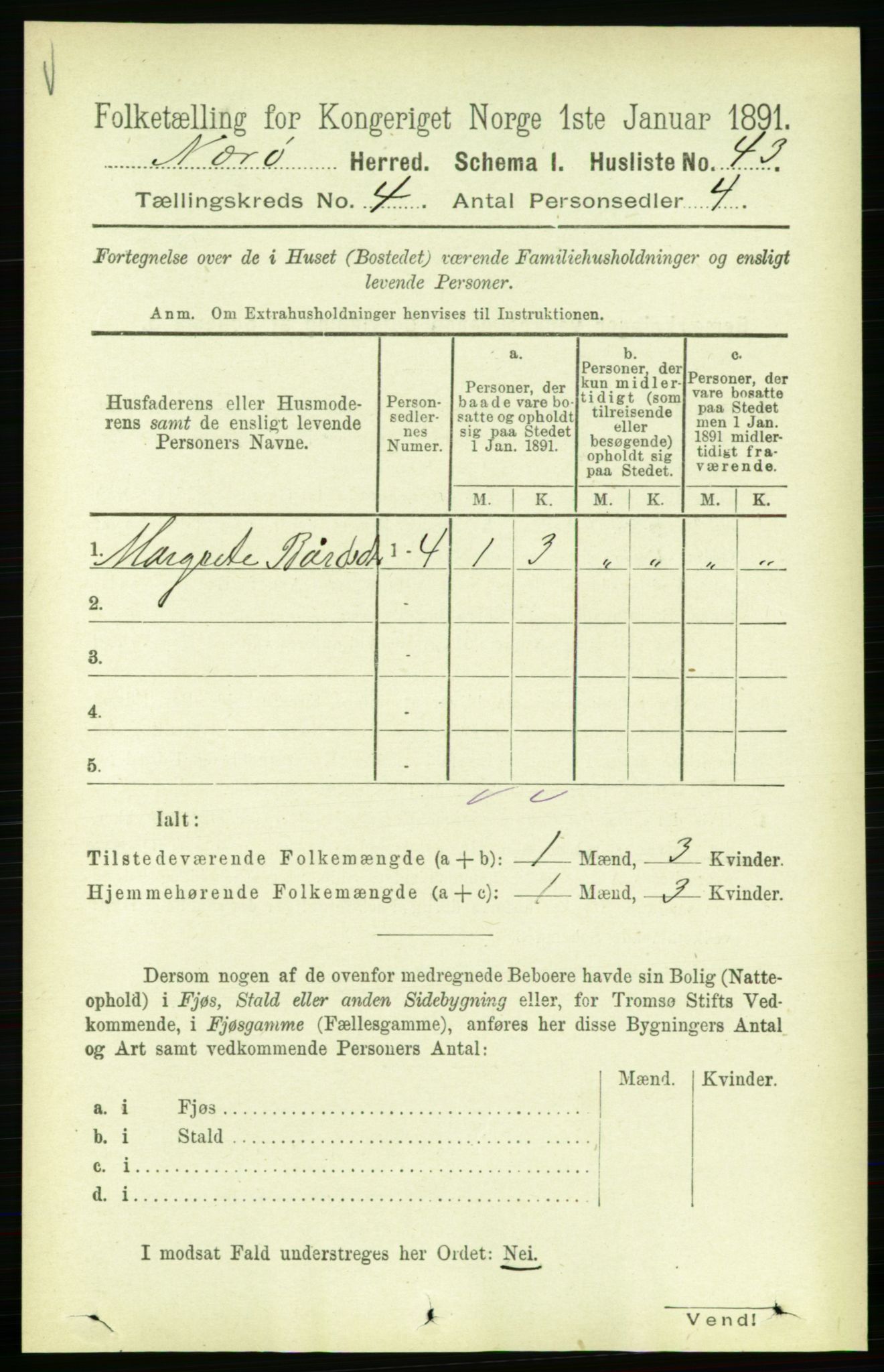 RA, Folketelling 1891 for 1751 Nærøy herred, 1891, s. 1824