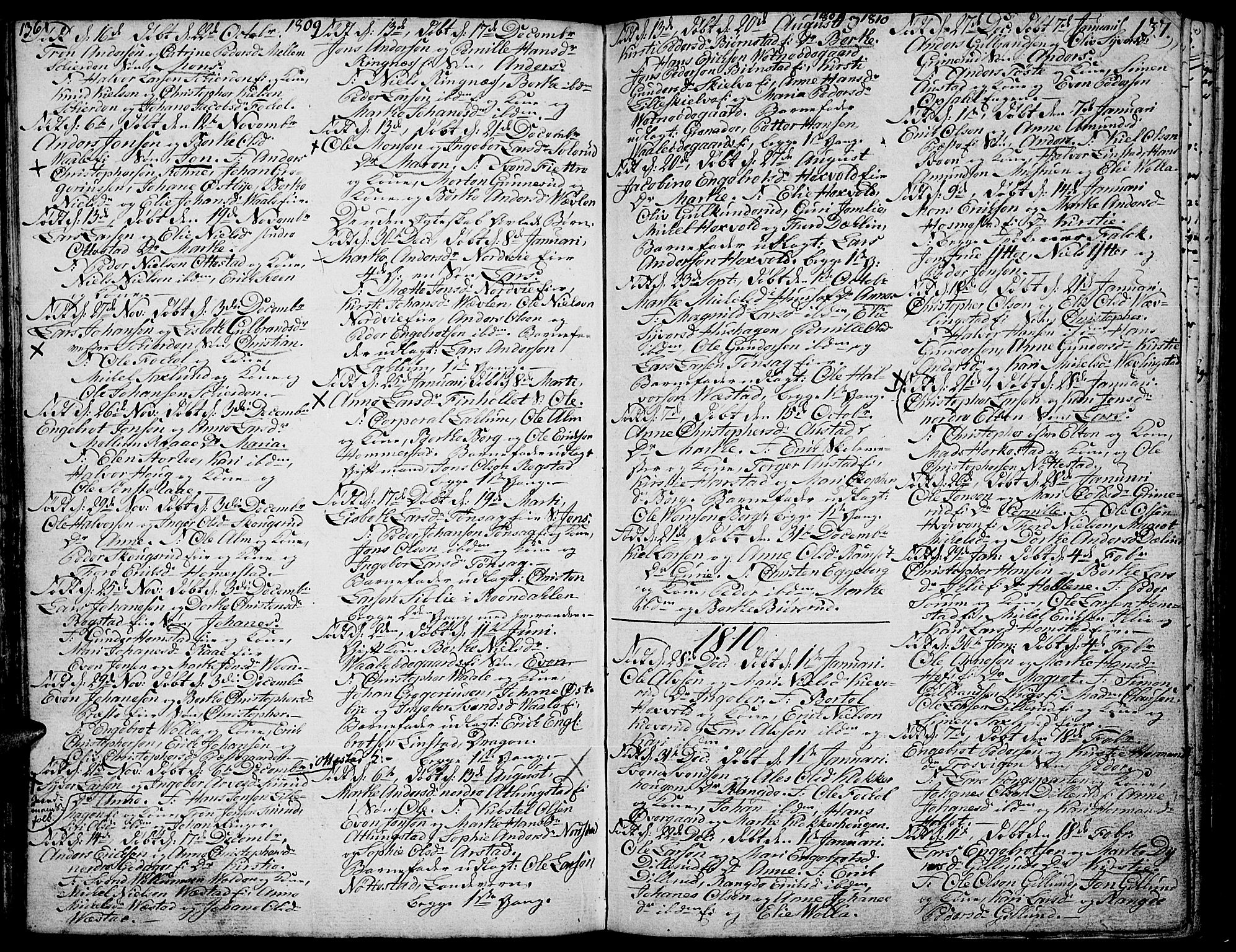 Stange prestekontor, AV/SAH-PREST-002/K/L0007: Ministerialbok nr. 7, 1788-1813, s. 136-137