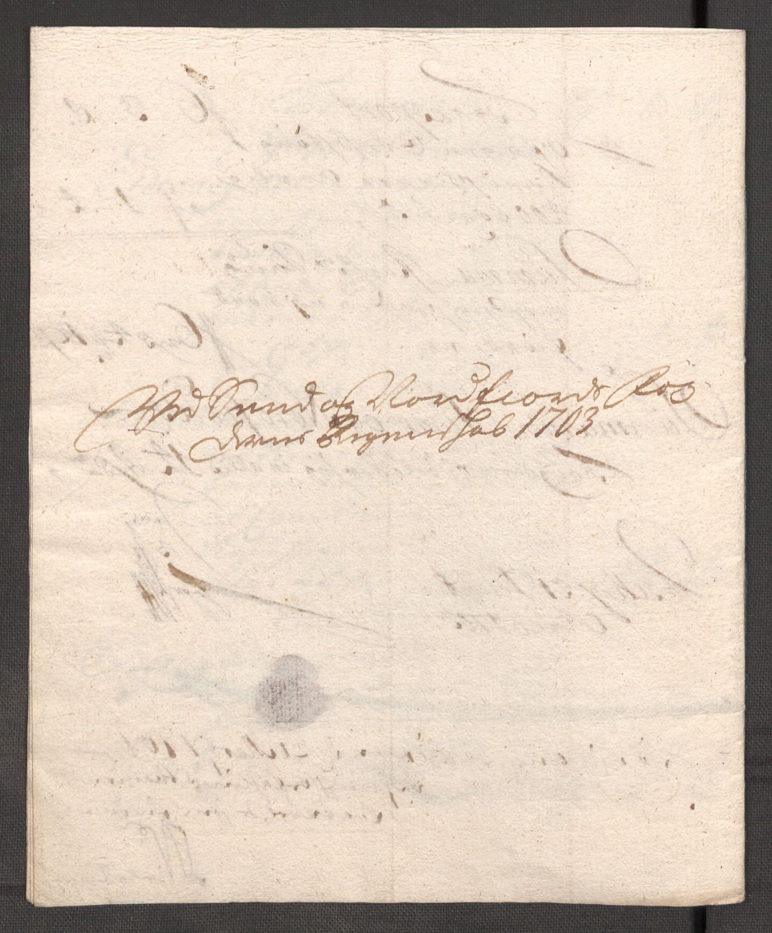 Rentekammeret inntil 1814, Reviderte regnskaper, Fogderegnskap, RA/EA-4092/R53/L3427: Fogderegnskap Sunn- og Nordfjord, 1703, s. 120