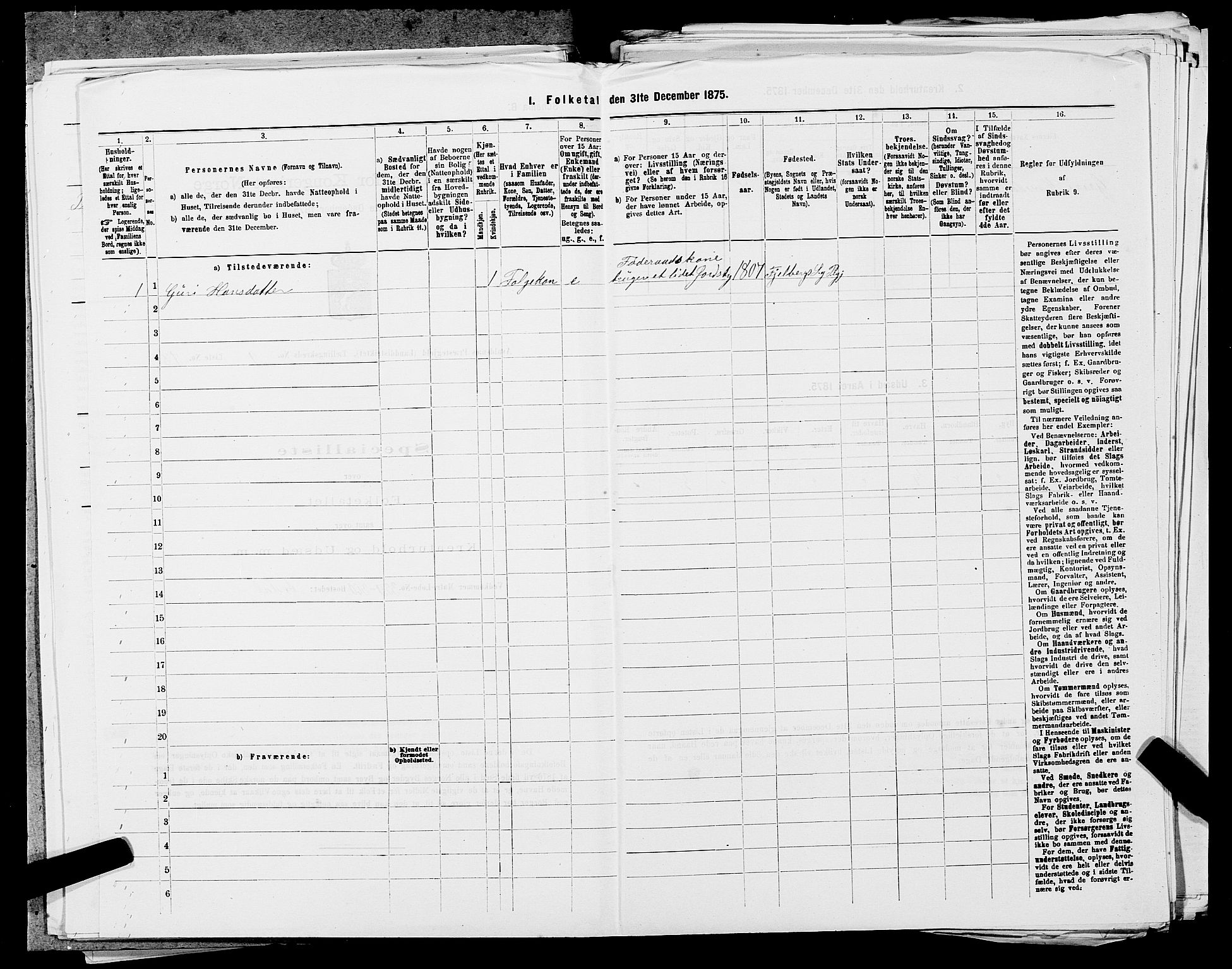 SAST, Folketelling 1875 for 1147L Avaldsnes prestegjeld, Avaldsnes sokn og Kopervik landsokn, 1875, s. 1576