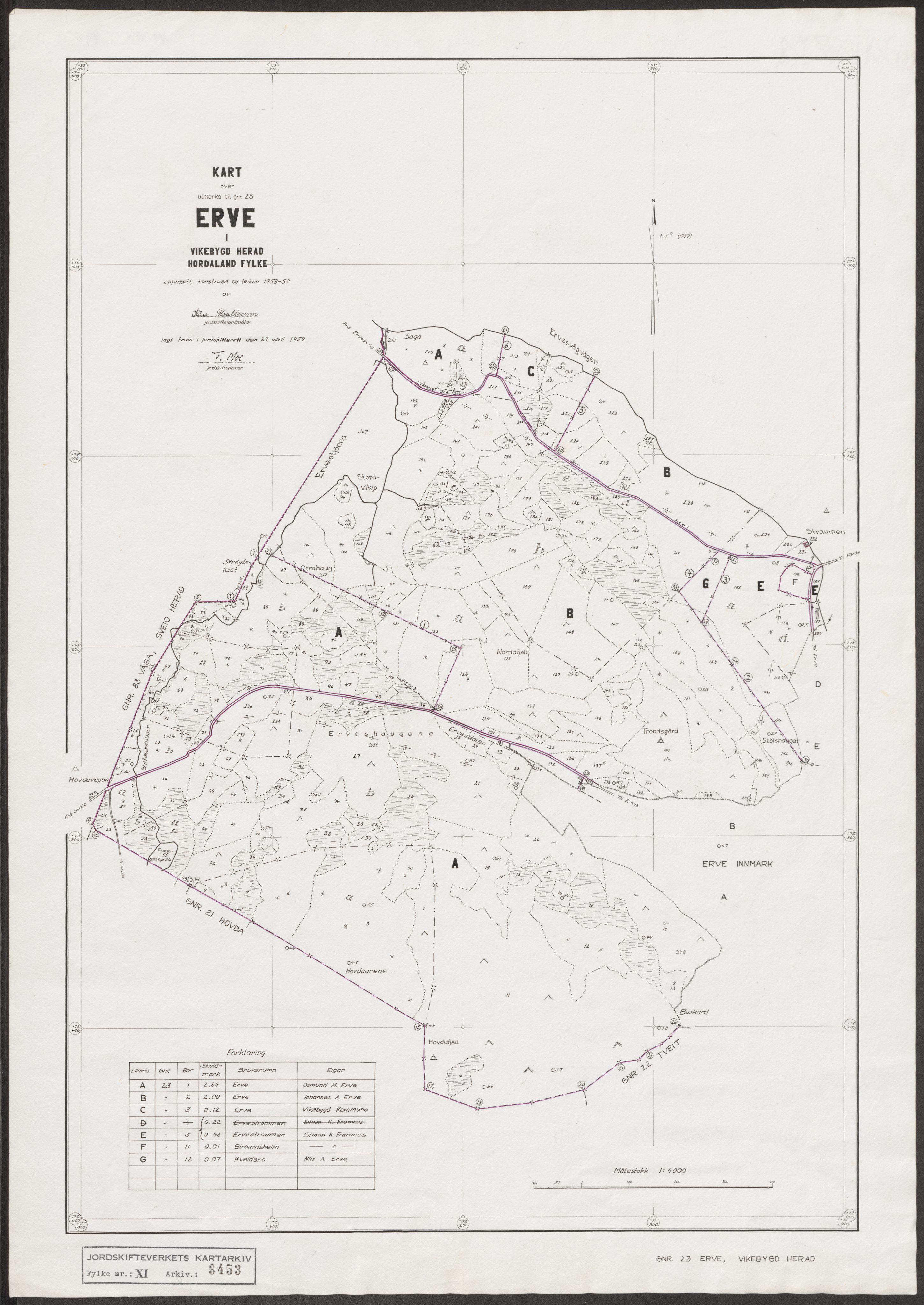 Jordskifteverkets kartarkiv, RA/S-3929/T, 1859-1988, s. 3941