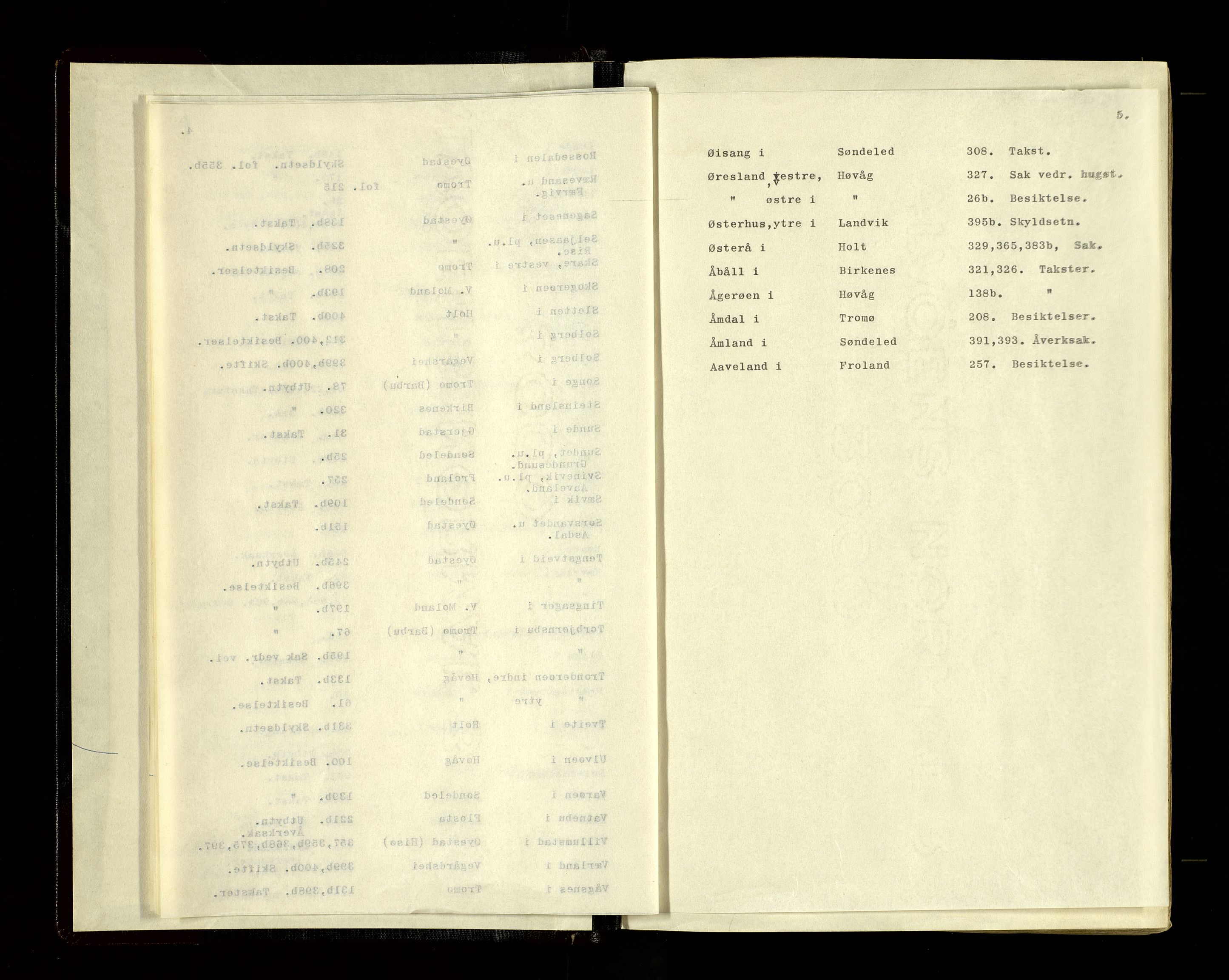 Nedenes sorenskriveri før 1824, AV/SAK-1221-0007/F/Fb/L0002: Ekstrarettsprotokoll med register nr 2, 1784-1792