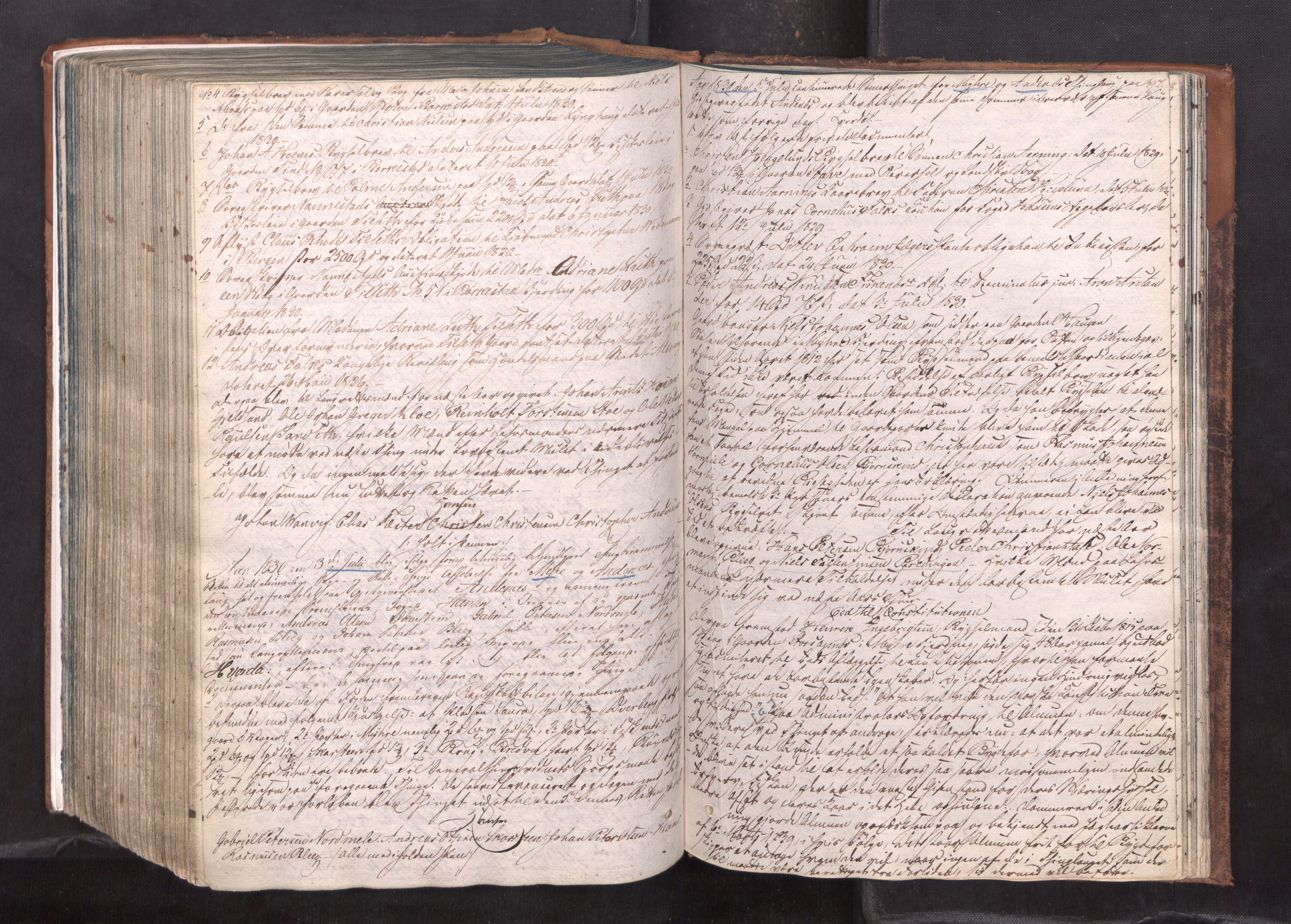 Vesterålen sorenskriveri, AV/SAT-A-4180/1/1/1A/L0018: Tingbok, 1820-1832, s. 396b-397a