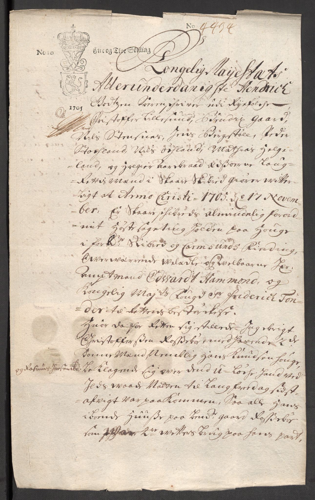Rentekammeret inntil 1814, Reviderte regnskaper, Fogderegnskap, RA/EA-4092/R47/L2860: Fogderegnskap Ryfylke, 1703-1705, s. 521