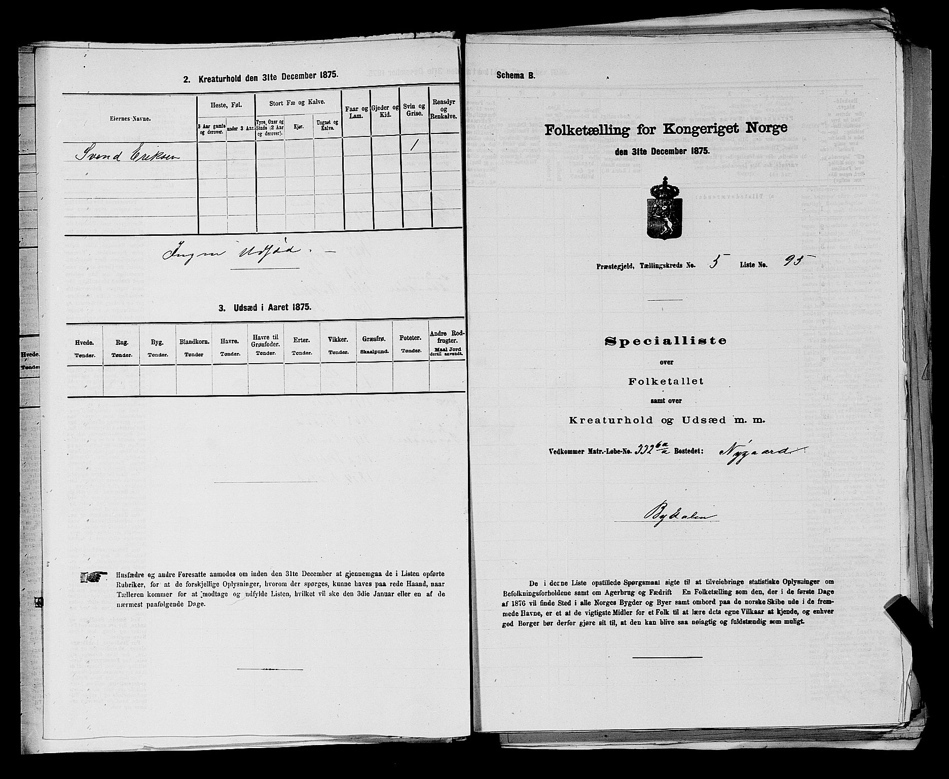 RA, Folketelling 1875 for 0132L Fredrikstad prestegjeld, Glemmen sokn, 1875, s. 904