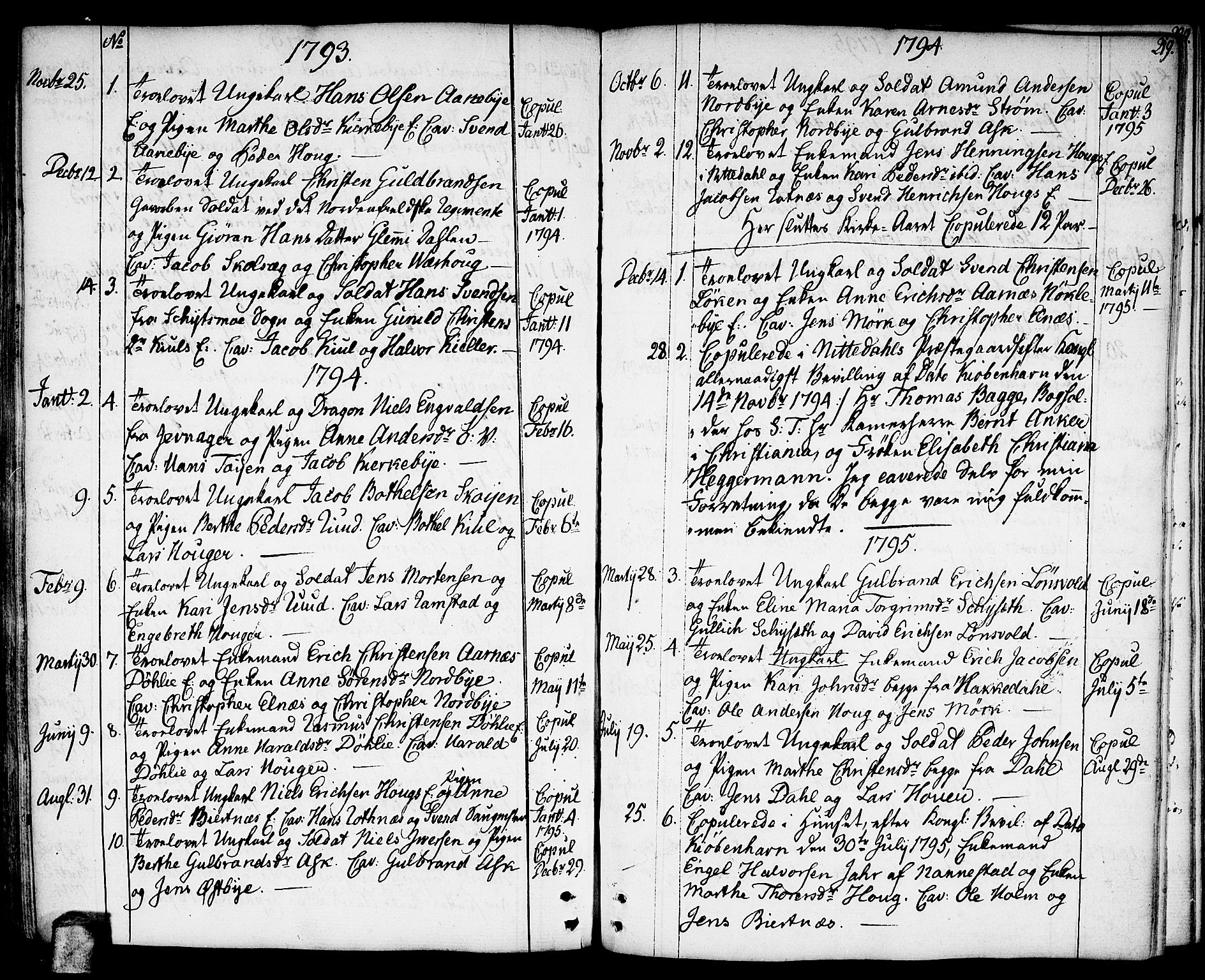 Nittedal prestekontor Kirkebøker, AV/SAO-A-10365a/F/Fa/L0002: Ministerialbok nr. I 2, 1779-1814, s. 219
