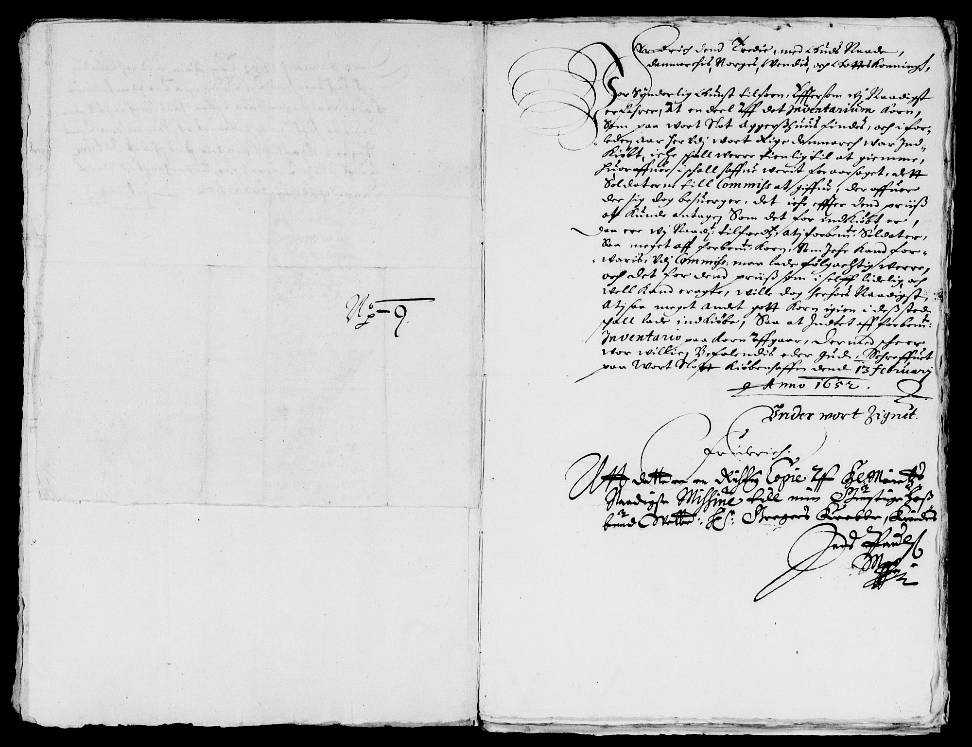 Rentekammeret inntil 1814, Reviderte regnskaper, Lensregnskaper, AV/RA-EA-5023/R/Rb/Rba/L0206: Akershus len, 1651-1652