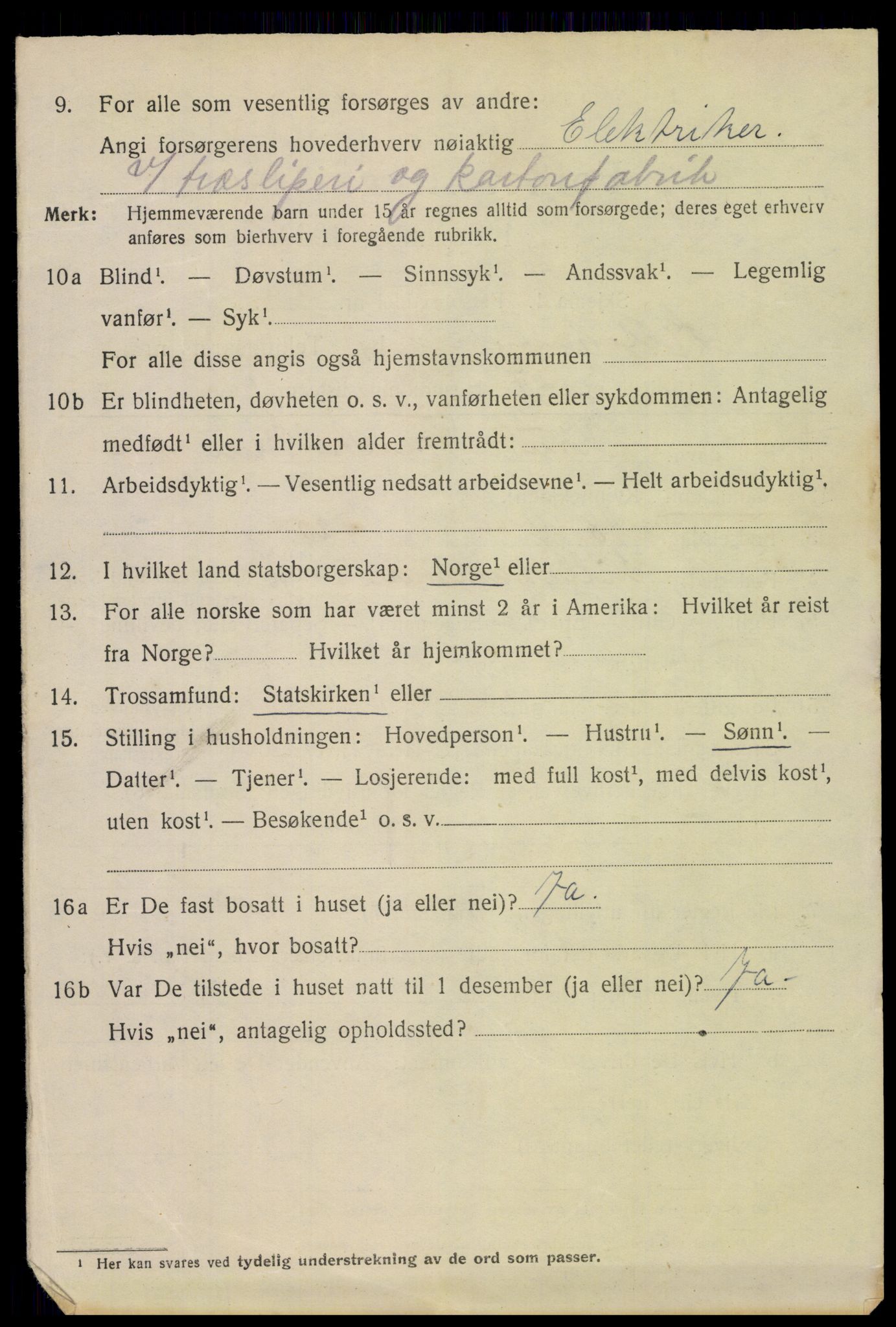 SAH, Folketelling 1920 for 0501 Lillehammer kjøpstad, 1920, s. 13807