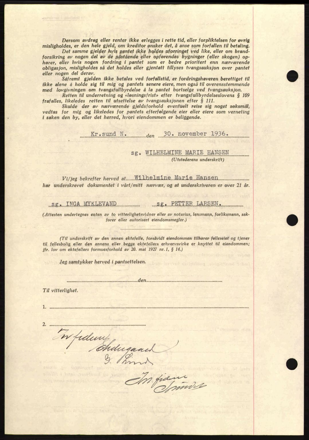 Kristiansund byfogd, AV/SAT-A-4587/A/27: Pantebok nr. 29, 1936-1937, Dagboknr: 680/1936