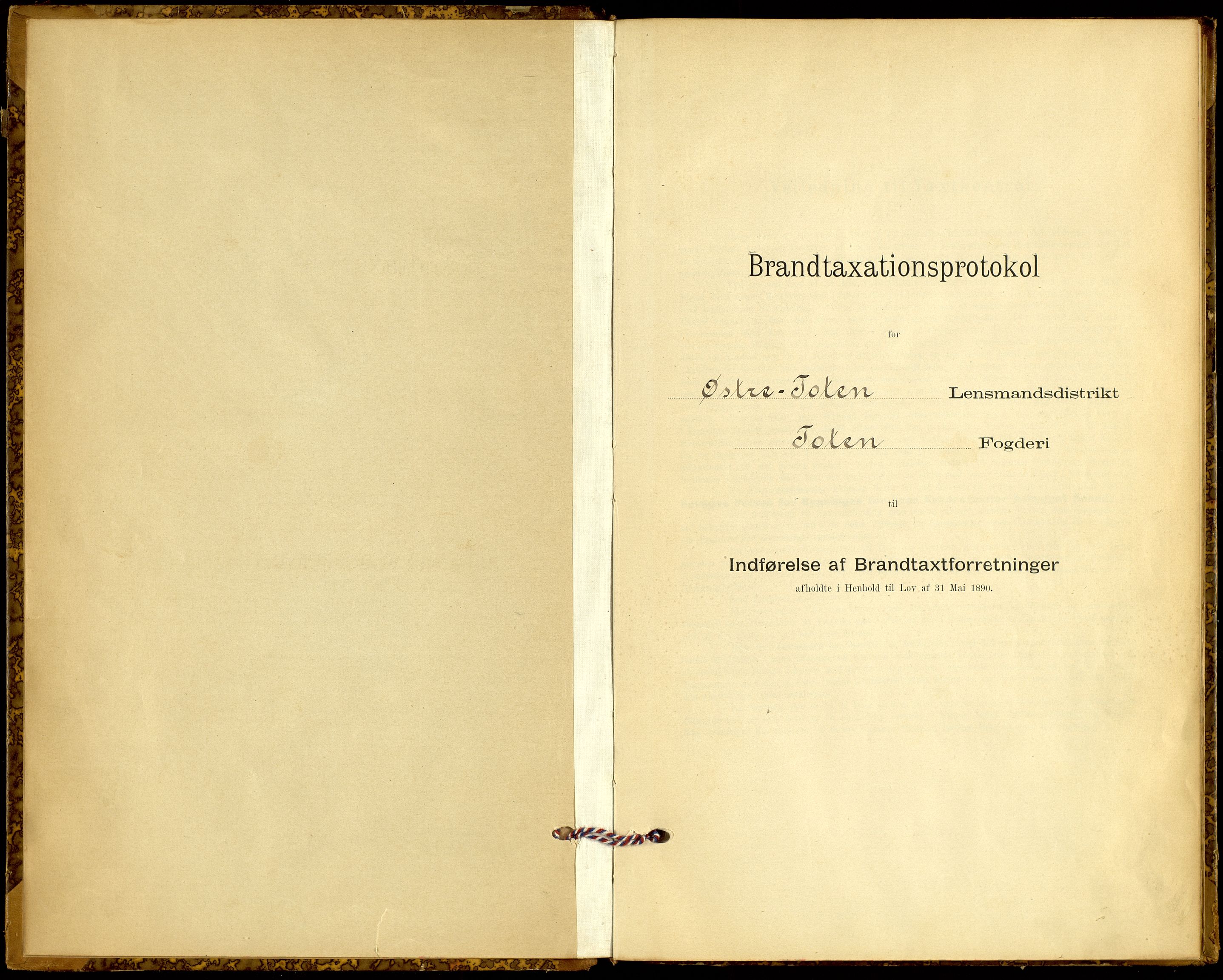 Norges Brannkasse, Østre Toten, AV/SAH-NBRANT-046/F/L0002: Branntakstprotokoll, 1896-1905