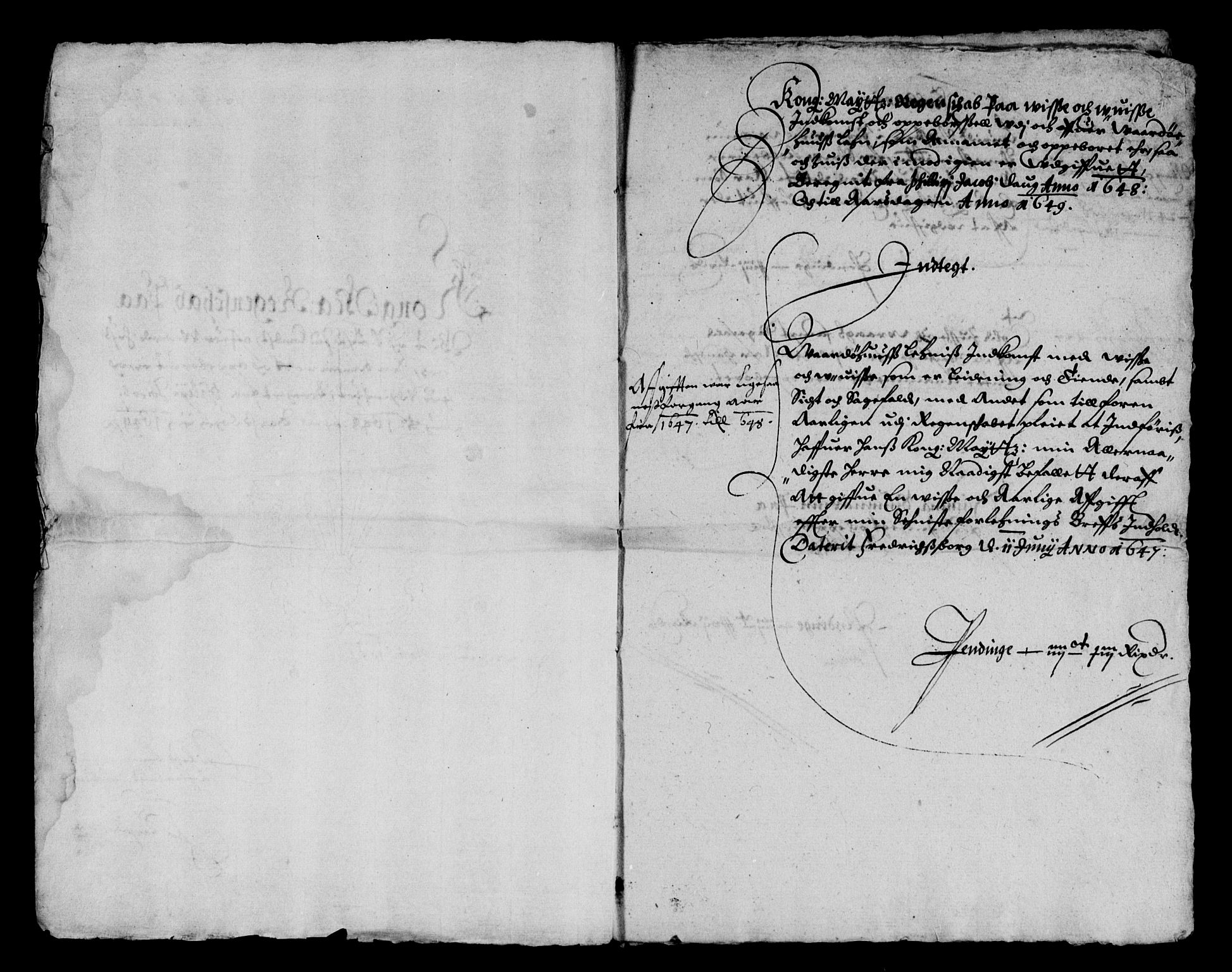 Rentekammeret inntil 1814, Reviderte regnskaper, Lensregnskaper, AV/RA-EA-5023/R/Rb/Rbæ/L0006: Vardøhus len, 1645-1653