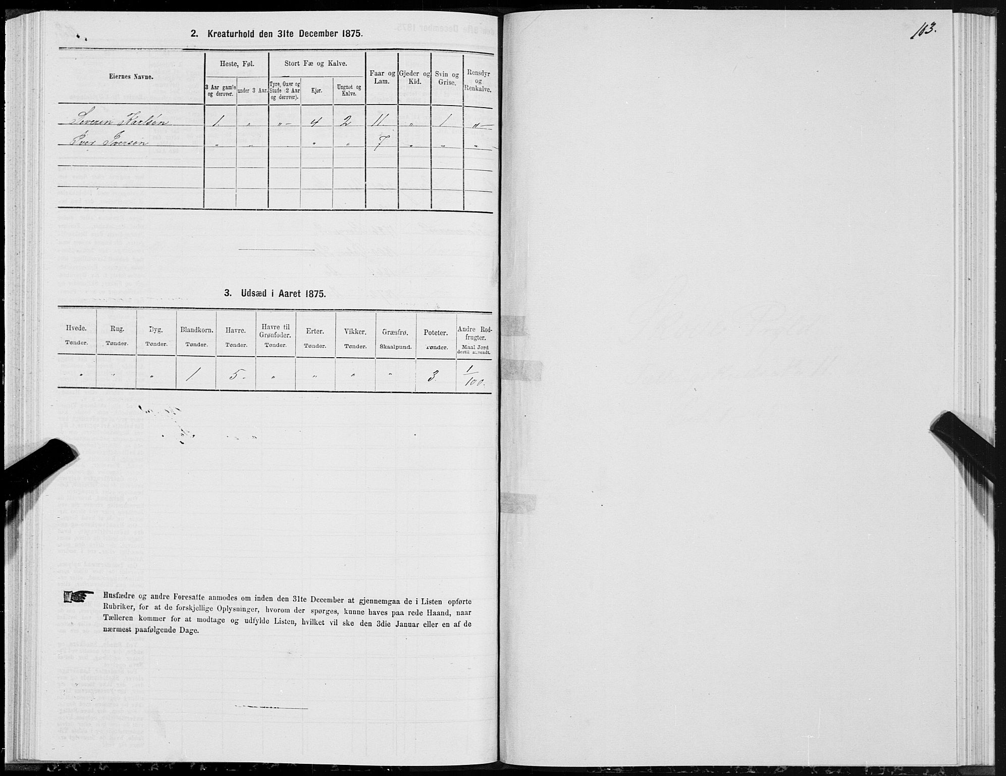 SAT, Folketelling 1875 for 1529P Skodje prestegjeld, 1875, s. 3103