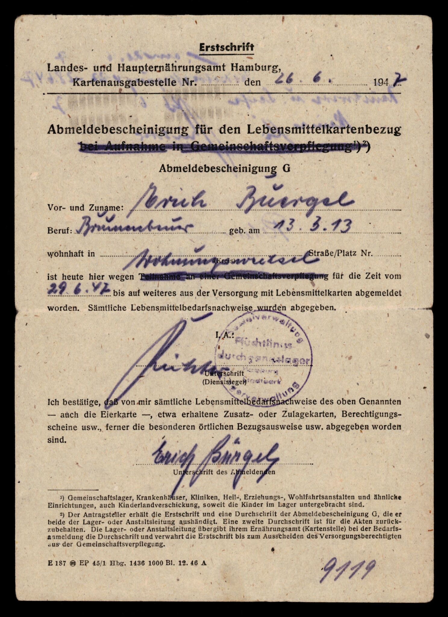 Forsvarets Overkommando. 2 kontor. Arkiv 11.4. Spredte tyske arkivsaker, AV/RA-RAFA-7031/D/Dar/Darc/L0009: FO.II, 1945-1948, s. 1659