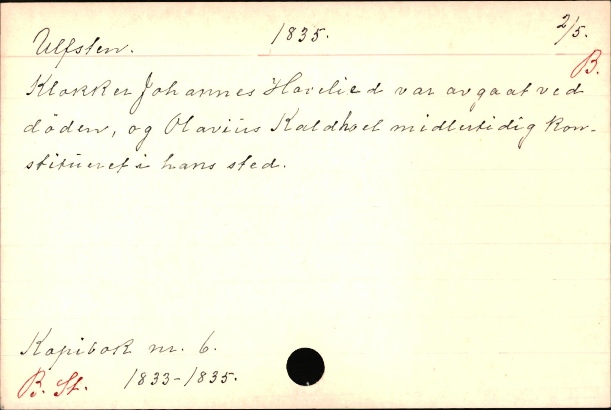Haugen, Johannes - lærer, AV/SAB-SAB/PA-0036/01/L0001: Om klokkere og lærere, 1521-1904, s. 10636