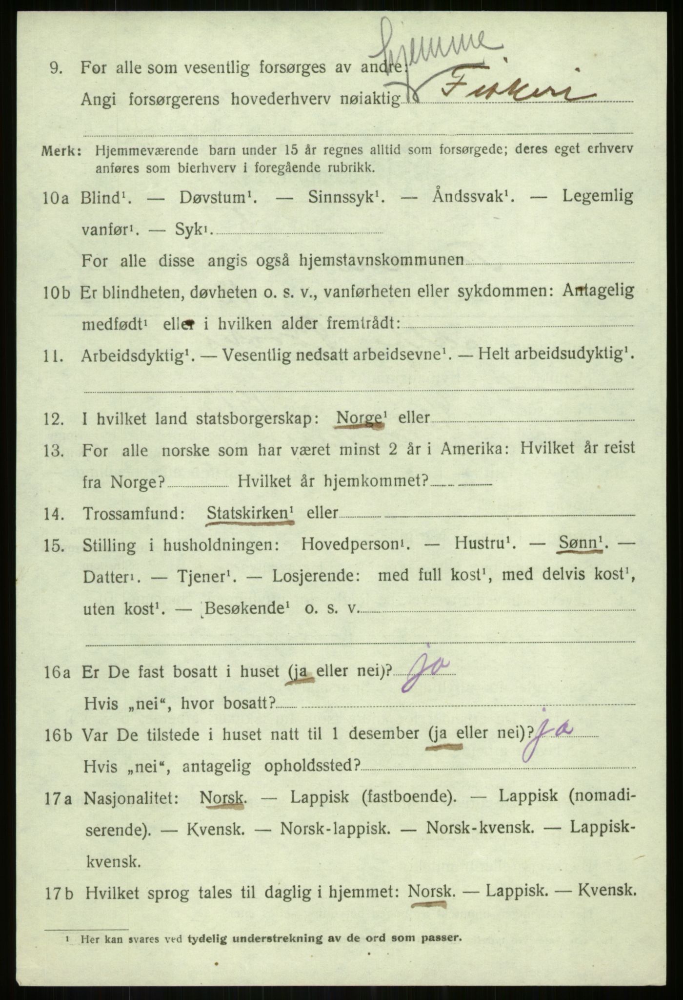 SATØ, Folketelling 1920 for 1928 Torsken herred, 1920, s. 628