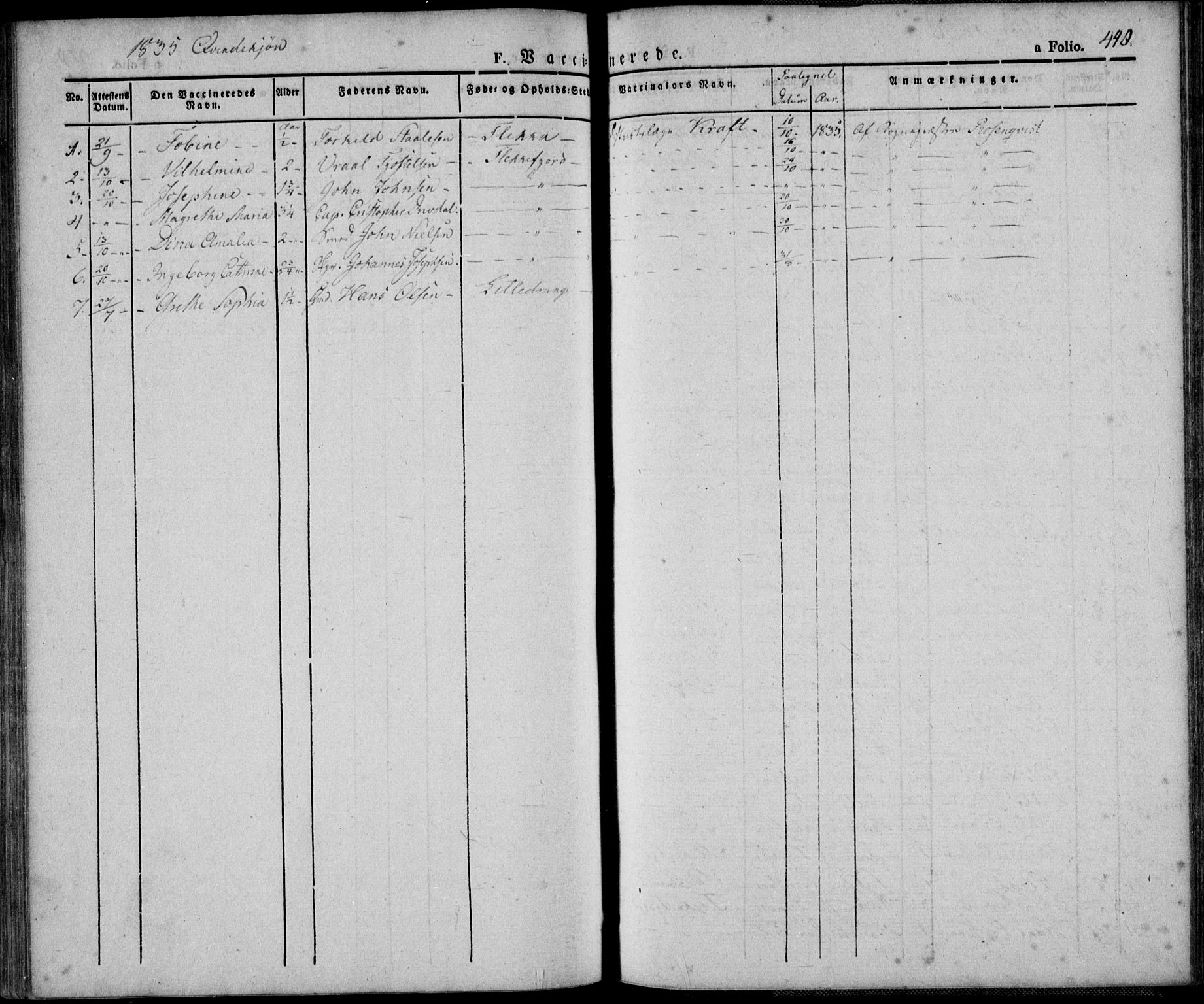 Flekkefjord sokneprestkontor, AV/SAK-1111-0012/F/Fa/Fac/L0003: Ministerialbok nr. A 3, 1826-1841, s. 440