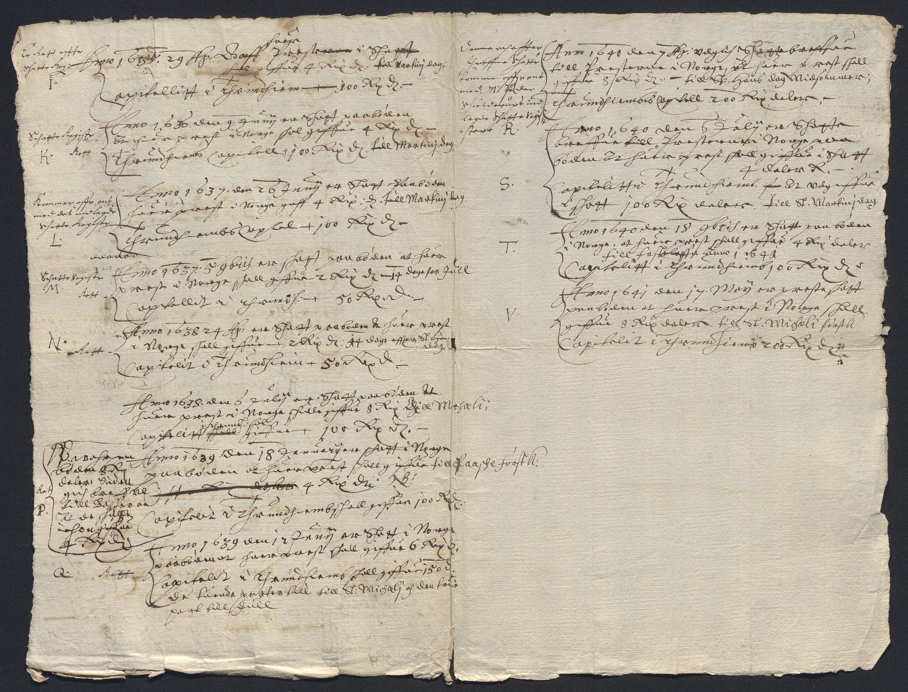 Rentekammeret inntil 1814, Reviderte regnskaper, Kirkeregnskap, RA/EA-4067/Rf/L0129: Kirkeregnskap, 1625-1684, s. 164