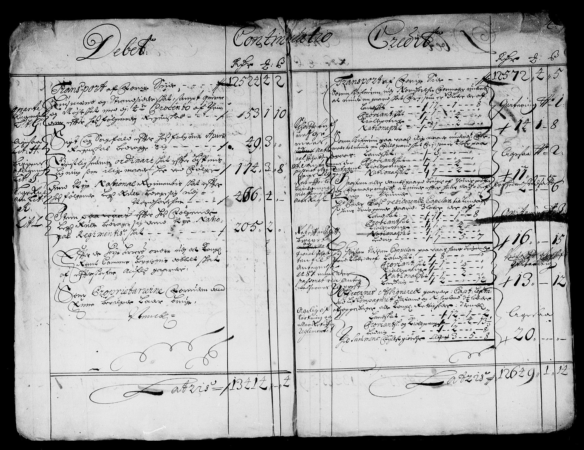 Rentekammeret inntil 1814, Reviderte regnskaper, Stiftamtstueregnskaper, Bergen stiftamt, AV/RA-EA-6043/R/Rc/L0086: Bergen stiftamt, 1688