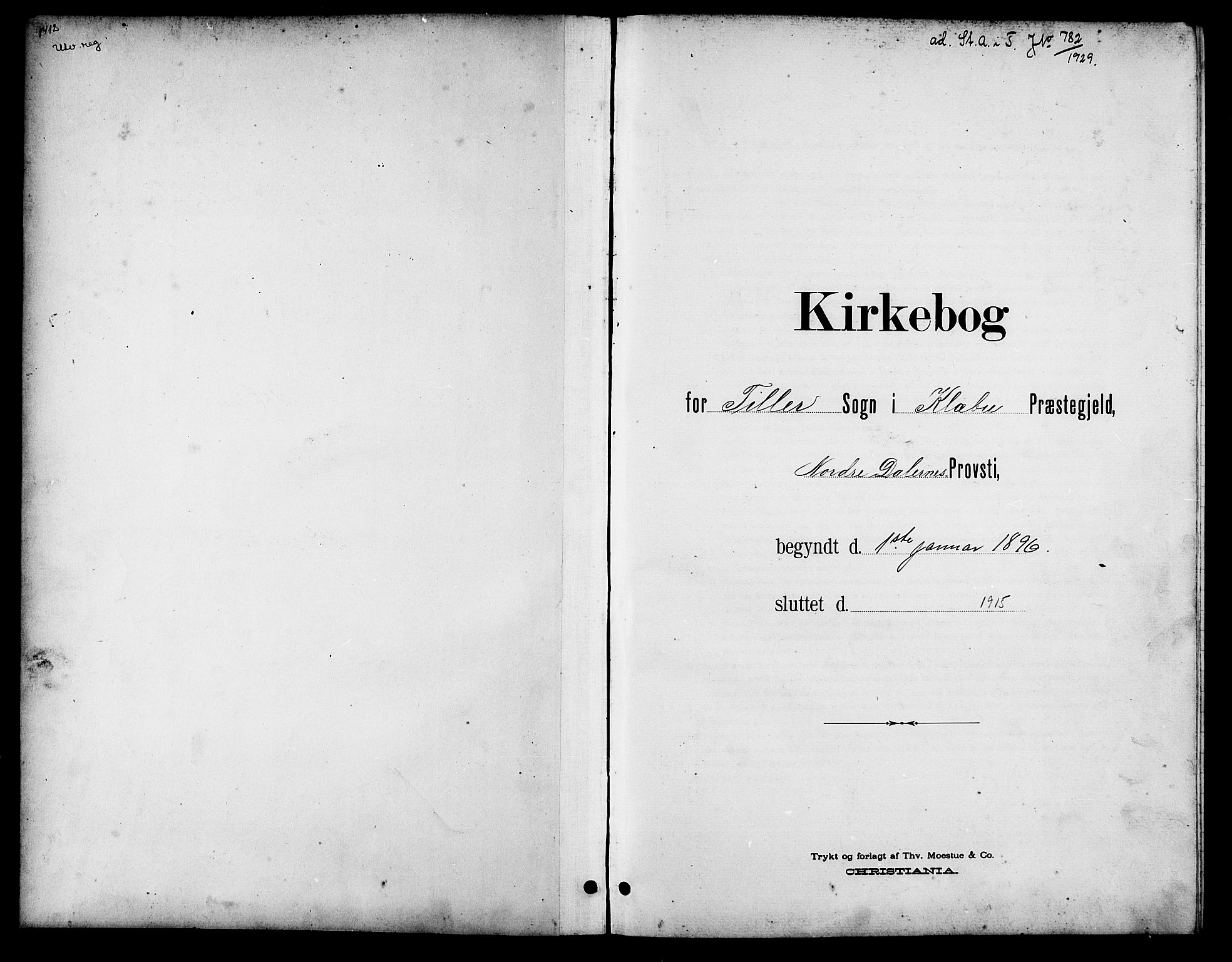 Ministerialprotokoller, klokkerbøker og fødselsregistre - Sør-Trøndelag, SAT/A-1456/621/L0460: Klokkerbok nr. 621C03, 1896-1914
