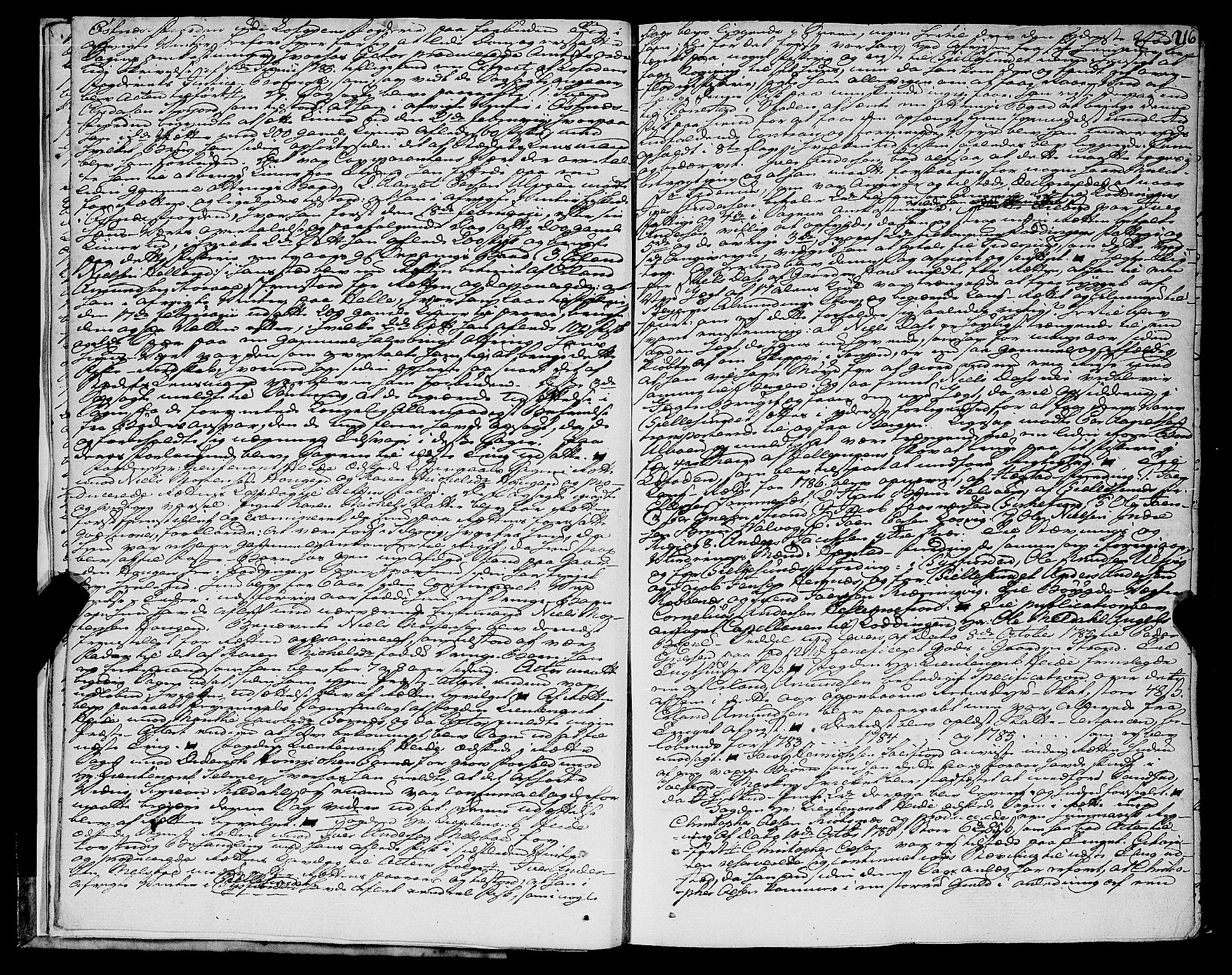 Salten sorenskriveri, AV/SAT-A-4578/1/1/1A/L0016: Tingbok, fol. 211-433, 1785-1792, s. 215b-216a