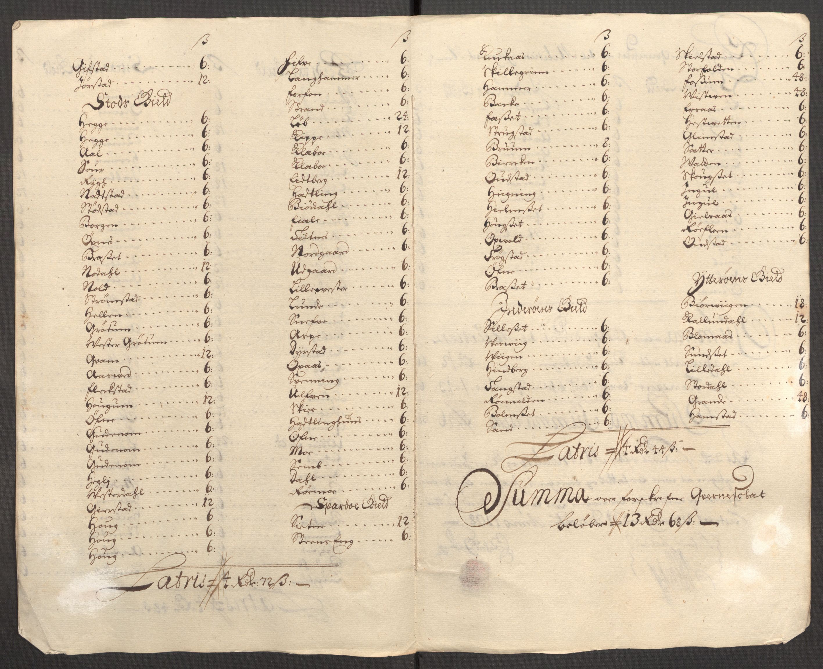 Rentekammeret inntil 1814, Reviderte regnskaper, Fogderegnskap, RA/EA-4092/R63/L4316: Fogderegnskap Inderøy, 1708, s. 141