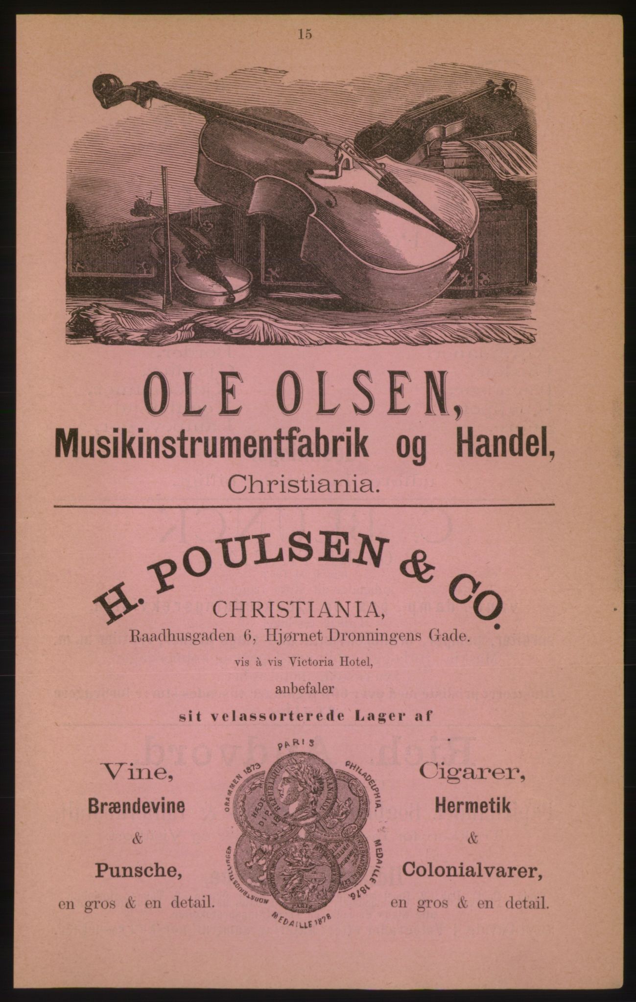 Kristiania/Oslo adressebok, PUBL/-, 1882, s. 15