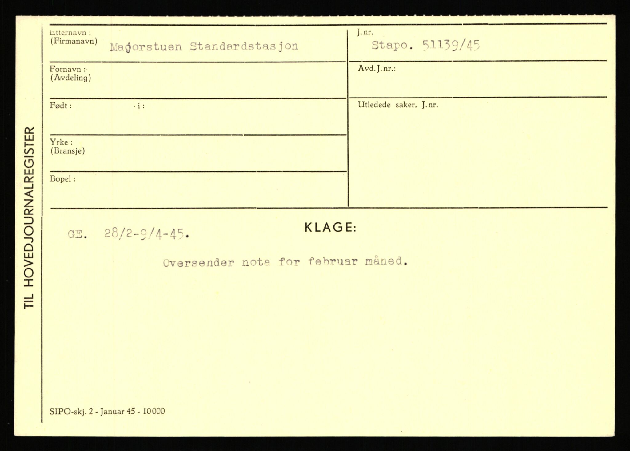 Statspolitiet - Hovedkontoret / Osloavdelingen, AV/RA-S-1329/C/Ca/L0010: Lind - Moksnes, 1943-1945, s. 2607