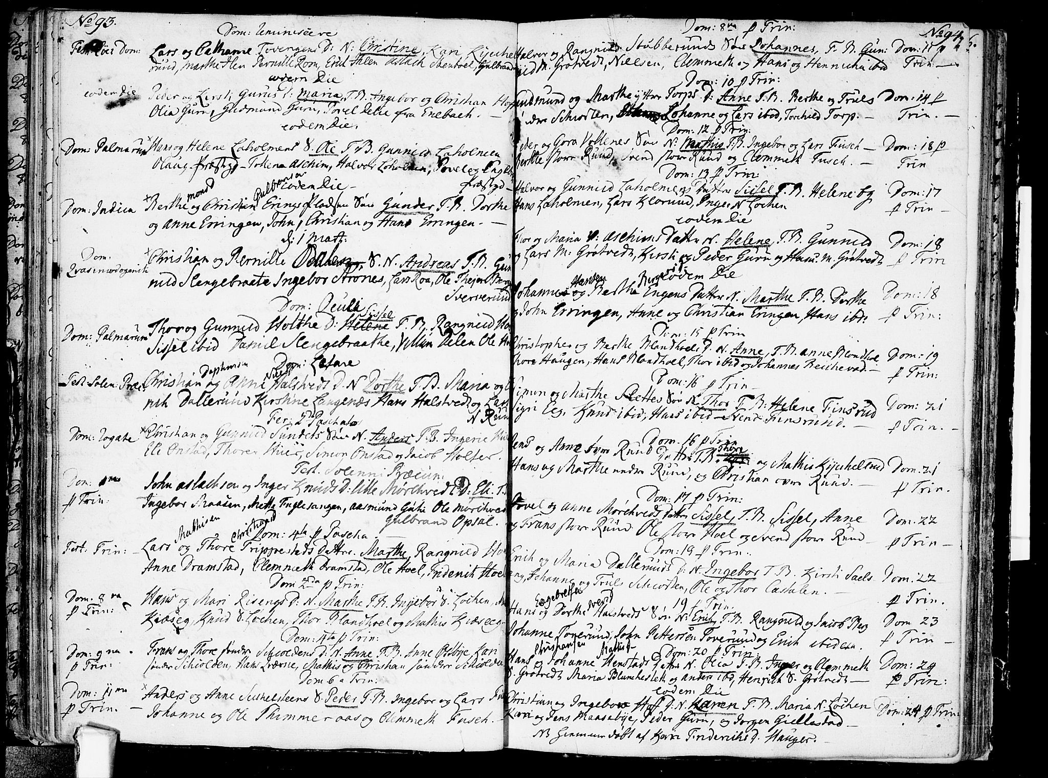 Askim prestekontor Kirkebøker, AV/SAO-A-10900/F/Fa/L0002: Ministerialbok nr. 2, 1758-1789, s. 93-94