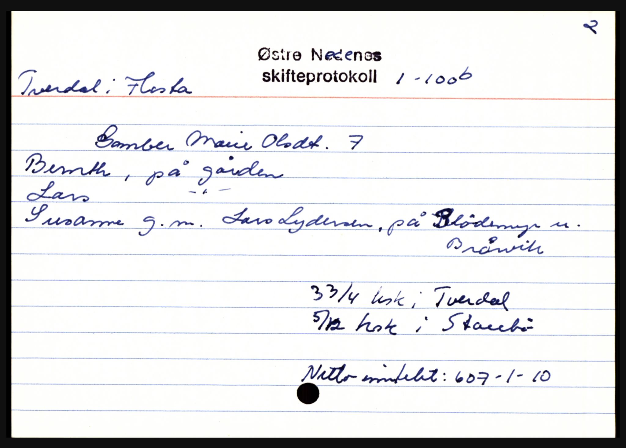 Holt sorenskriveri, AV/SAK-1221-0002/H, s. 1597