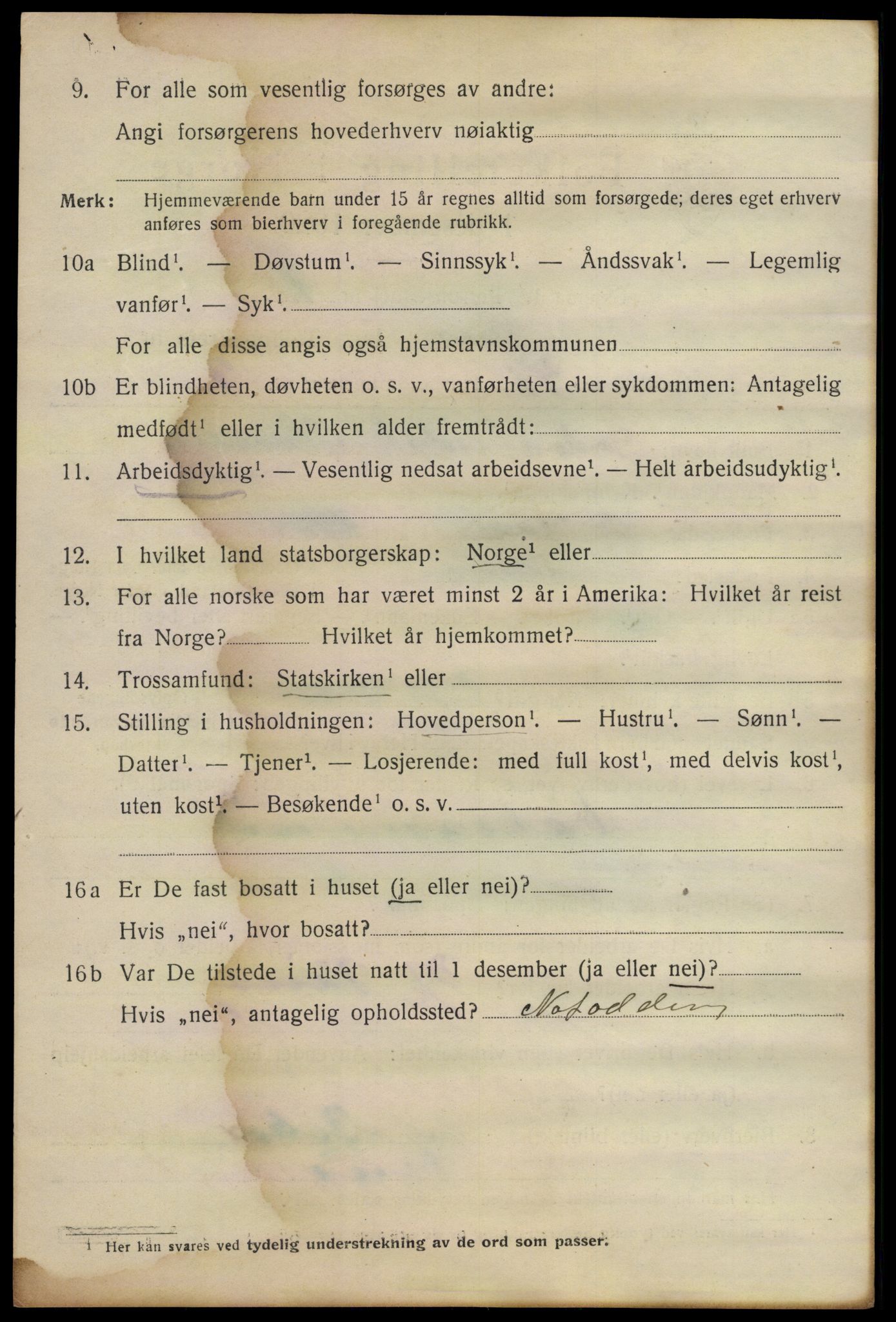 SAO, Folketelling 1920 for 0201 Son ladested, 1920, s. 951