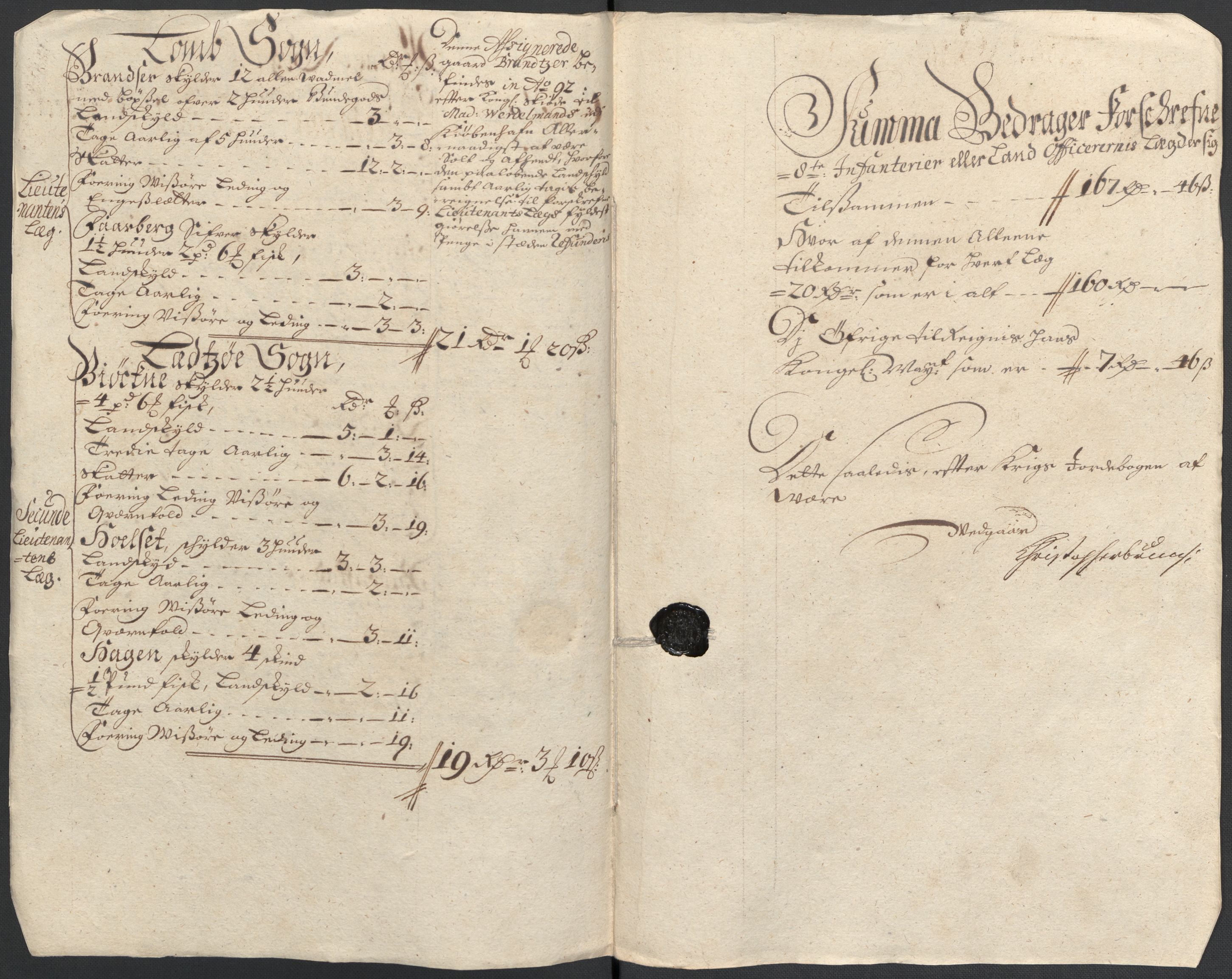 Rentekammeret inntil 1814, Reviderte regnskaper, Fogderegnskap, AV/RA-EA-4092/R17/L1179: Fogderegnskap Gudbrandsdal, 1708-1710, s. 198