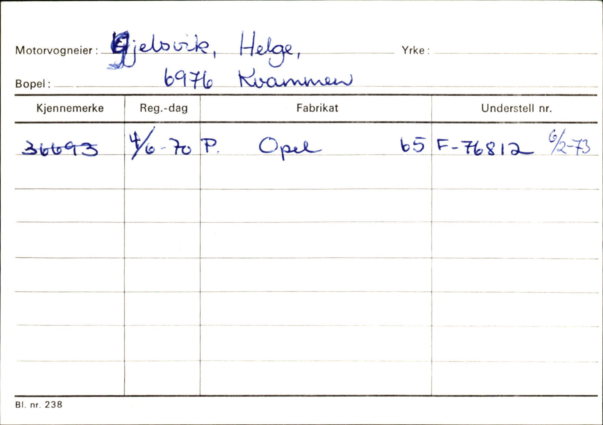 Statens vegvesen, Sogn og Fjordane vegkontor, AV/SAB-A-5301/4/F/L0132: Eigarregister Askvoll A-Å. Balestrand A-Å, 1945-1975, s. 369